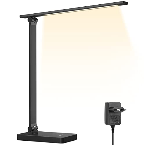 Lepro Lampada da Scrivania con Filo 750LM, Nera - immagine 1