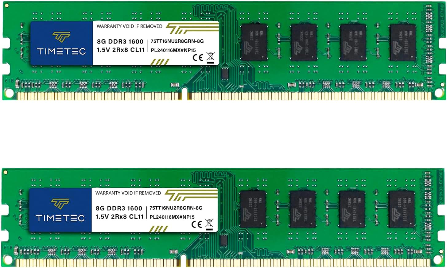 Timetec Hynix IC 16GB Kit (2x8GB) DDR3 1600MHz UDIMM