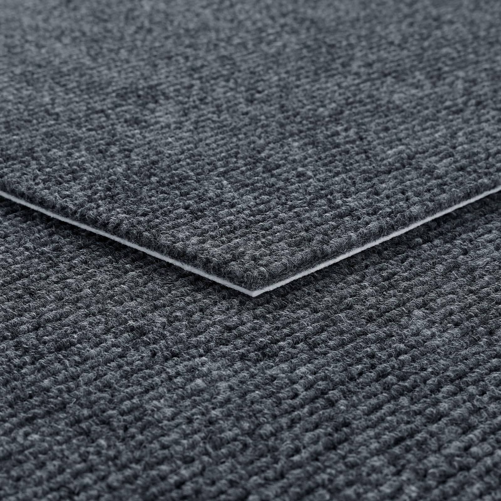 Livelynine 32 Piastrelle di Moquette Grigio 30x30CM