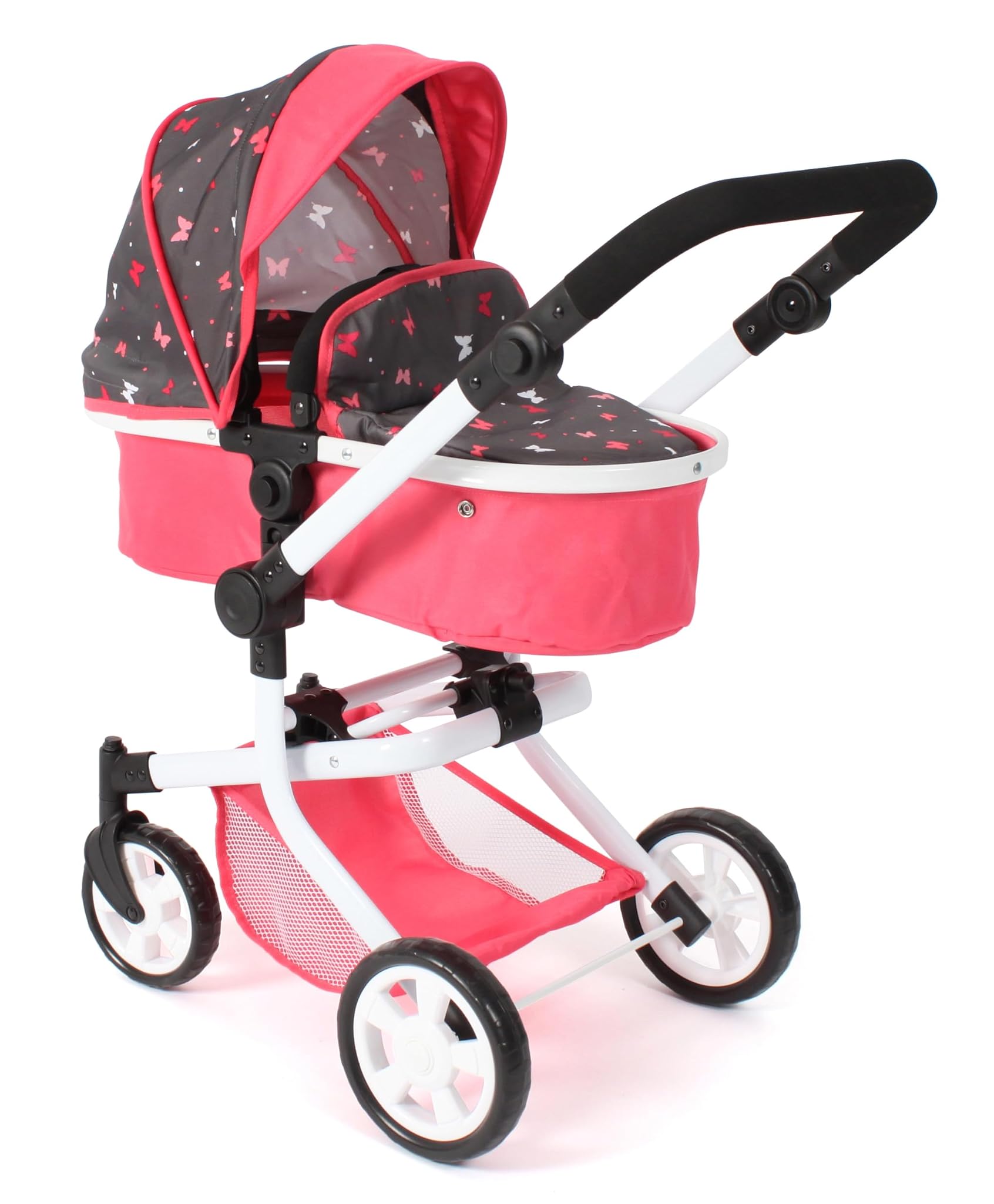 Bayer Chic 2000® Mika - Passeggino Bambole 2 in 1 Corallo