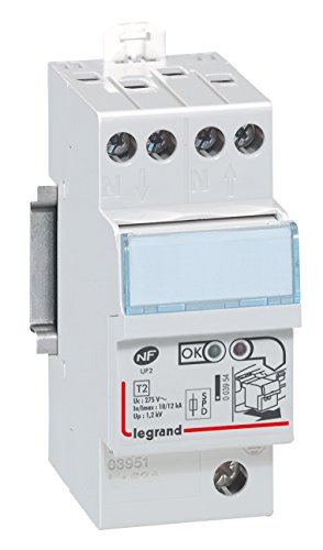 Legrand LEG03951 - Protezione parafulmine per quadro elettrico, tipo 2
