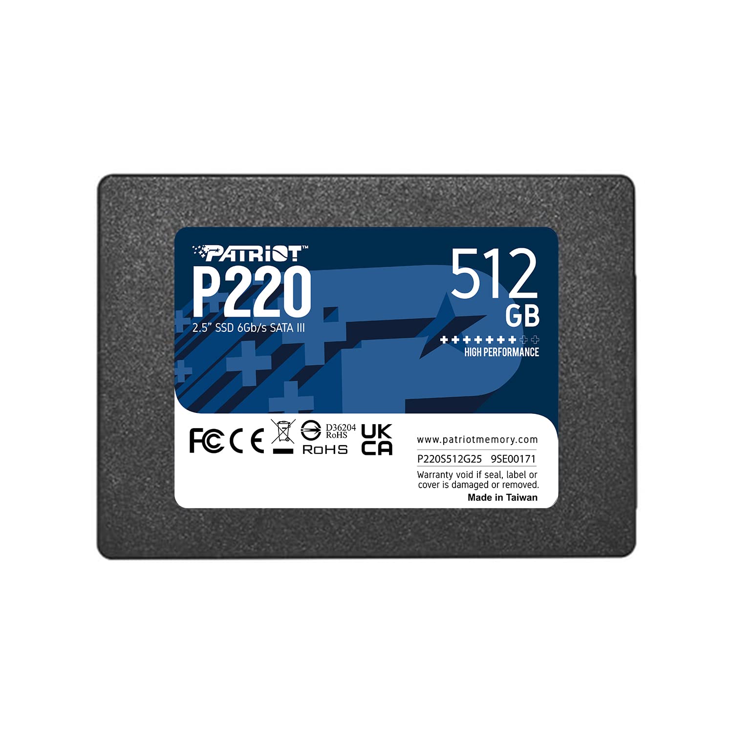 Patriot P220 SSD SATA 3 2.5" Interno 512GB