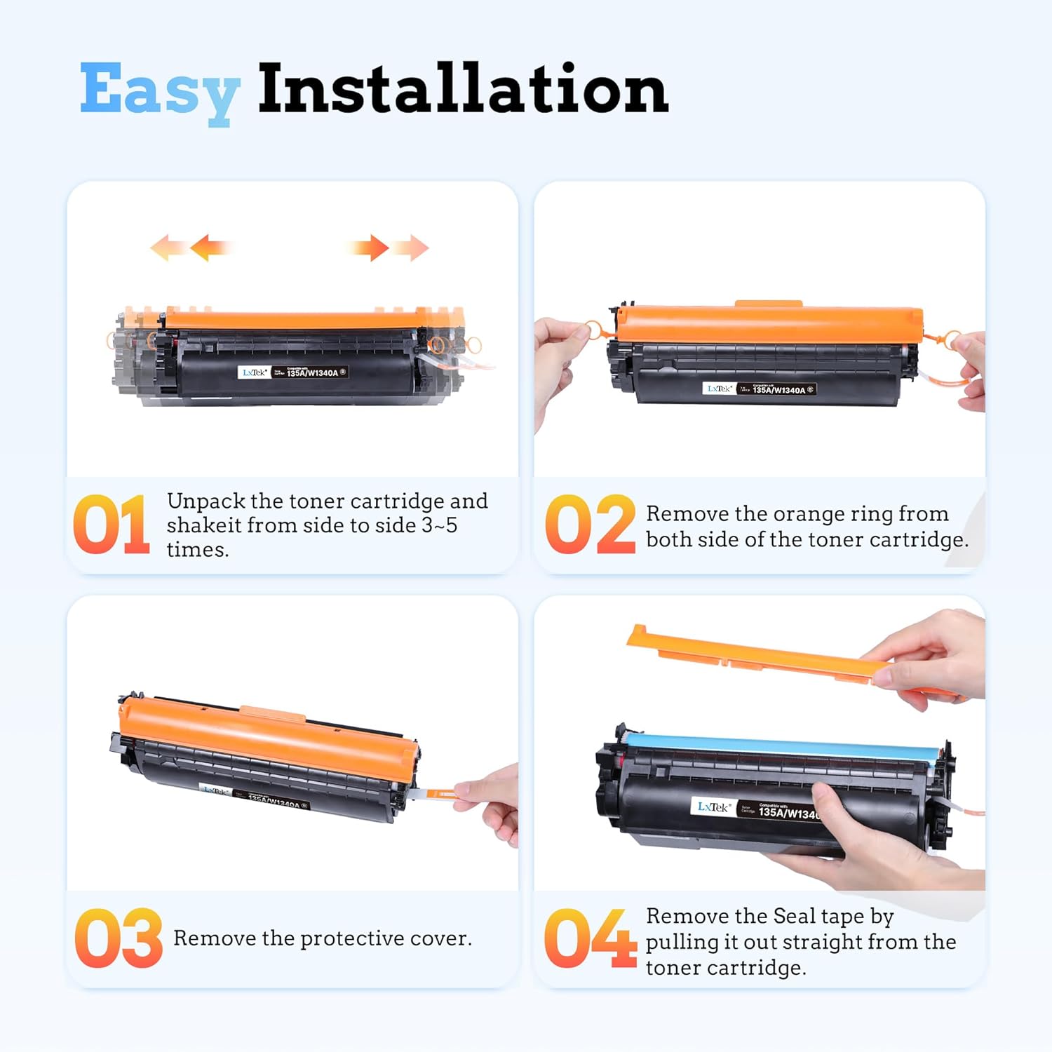 Lxtek 135A W1350A Toner con Chip Compatibile HP - immagine 4