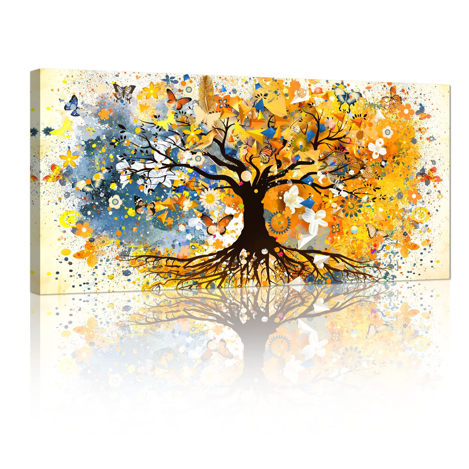 FajerminArt Grande Quadro Moderno Stampa su Tela 100x50cm