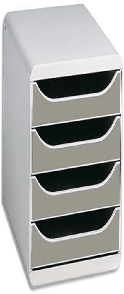 Exacompta 310041D Cassettiera BIG-BOX 4 Cassetti