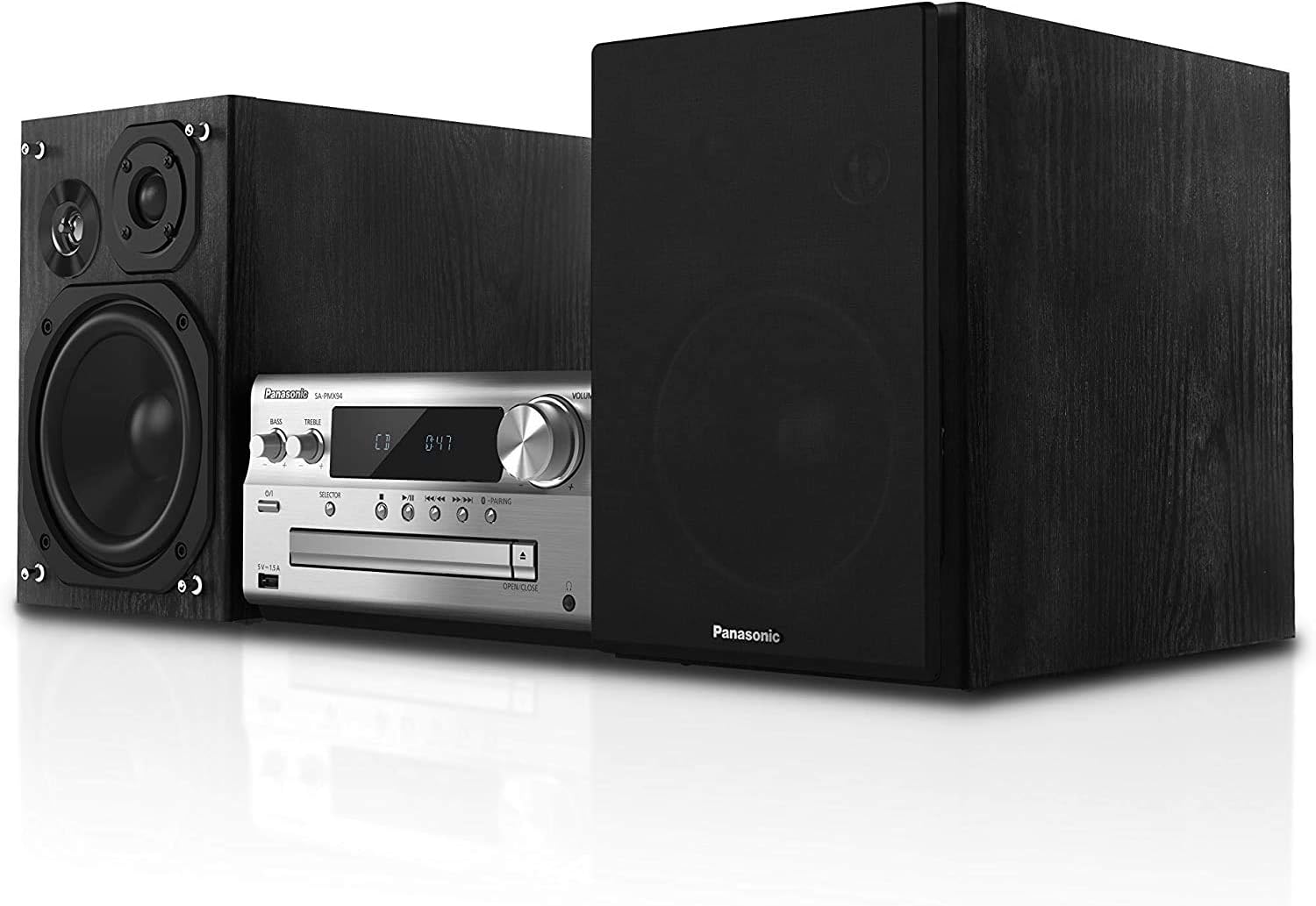 Panasonic SC-PMX94EG-S Micro HiFi System, Black - immagine 3