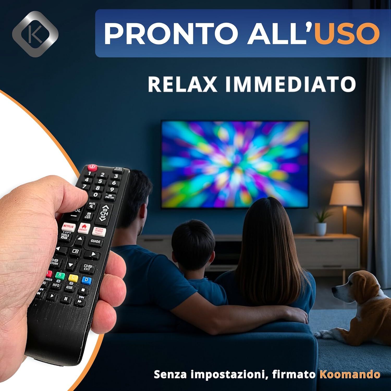 Koomando Telecomando Universale per Samsung TV - immagine 2