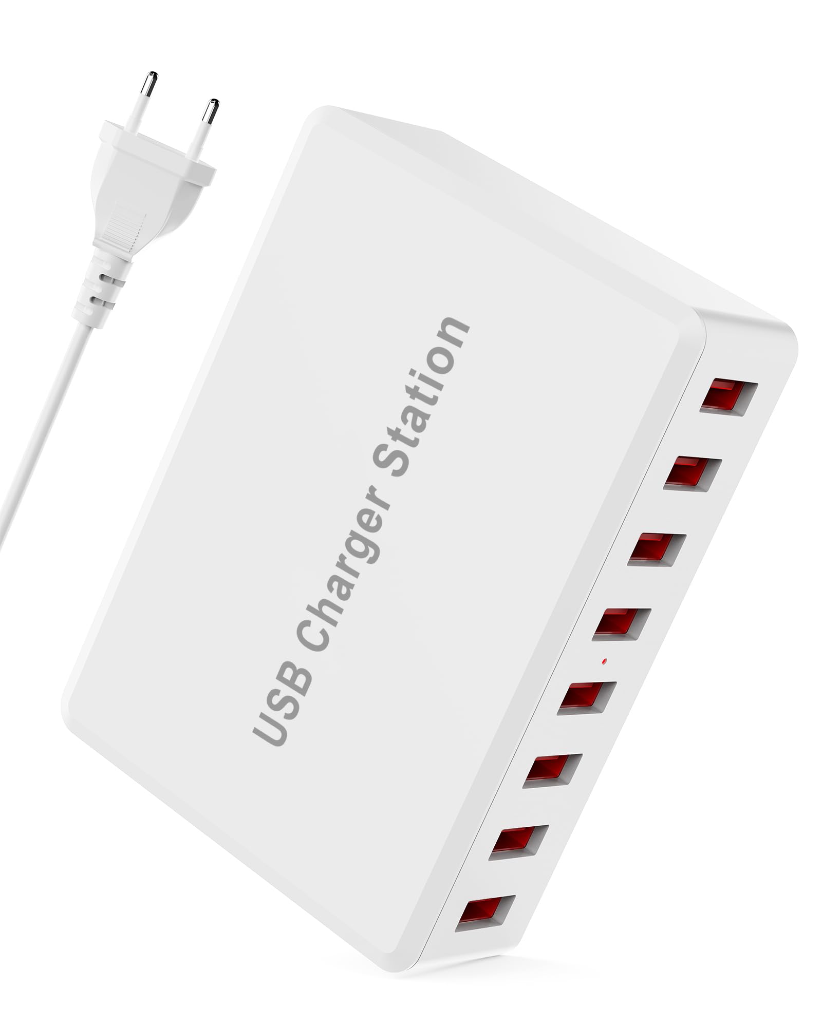 Rsydmny Stazione di Ricarica USB Multipla 50W 8 Porte