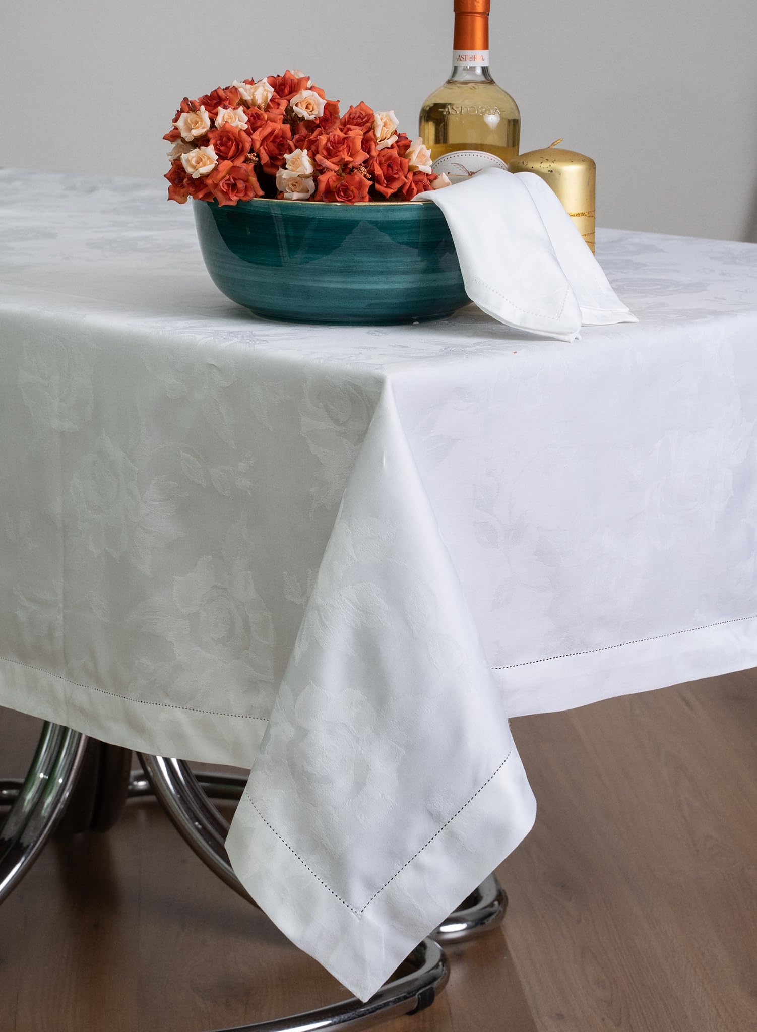 Esse Home – Tovaglia Fiandra Jacquard Puro Cotone ASSISI