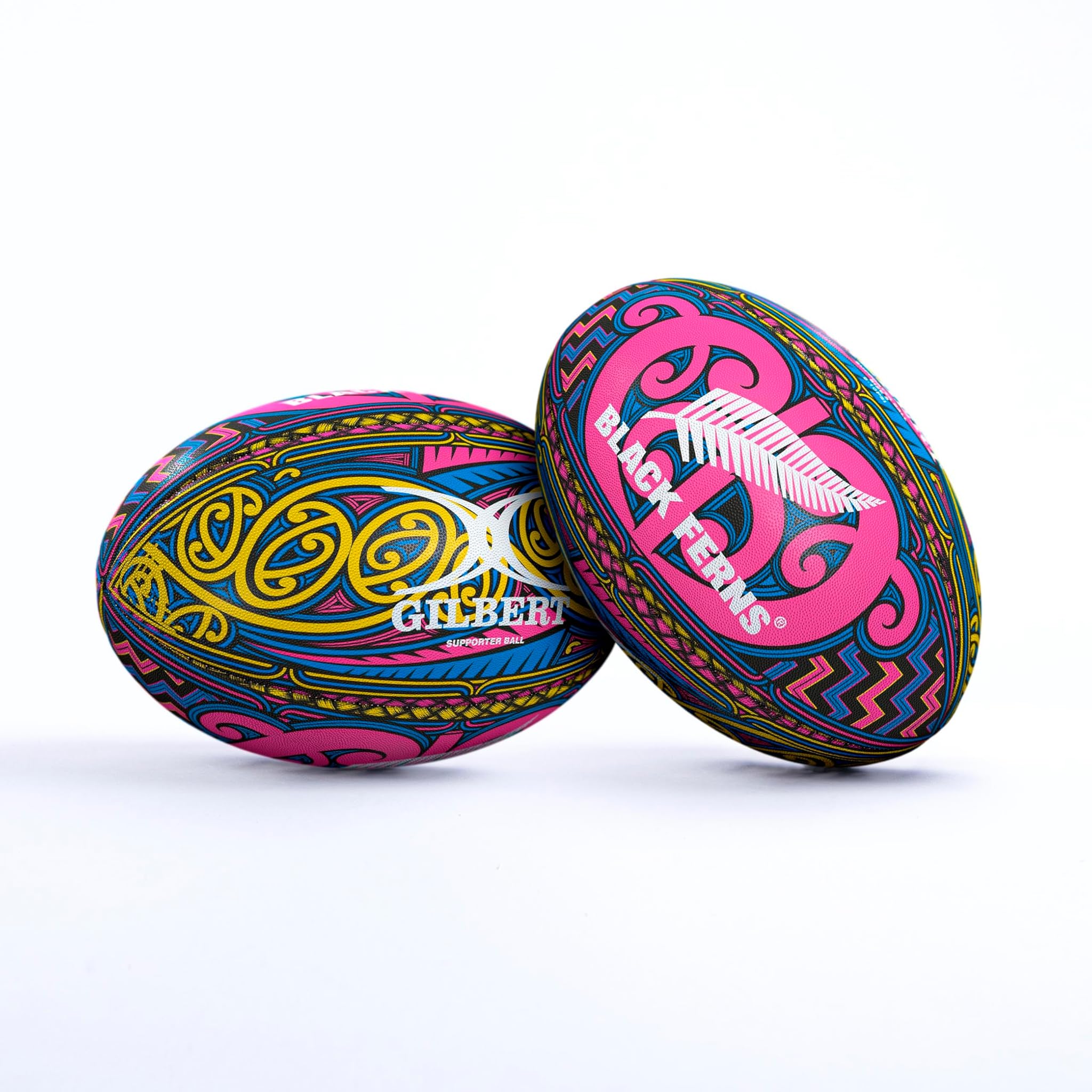 Gilbert Pallon Rugby Maori All Blacks Ferns, taglia 5