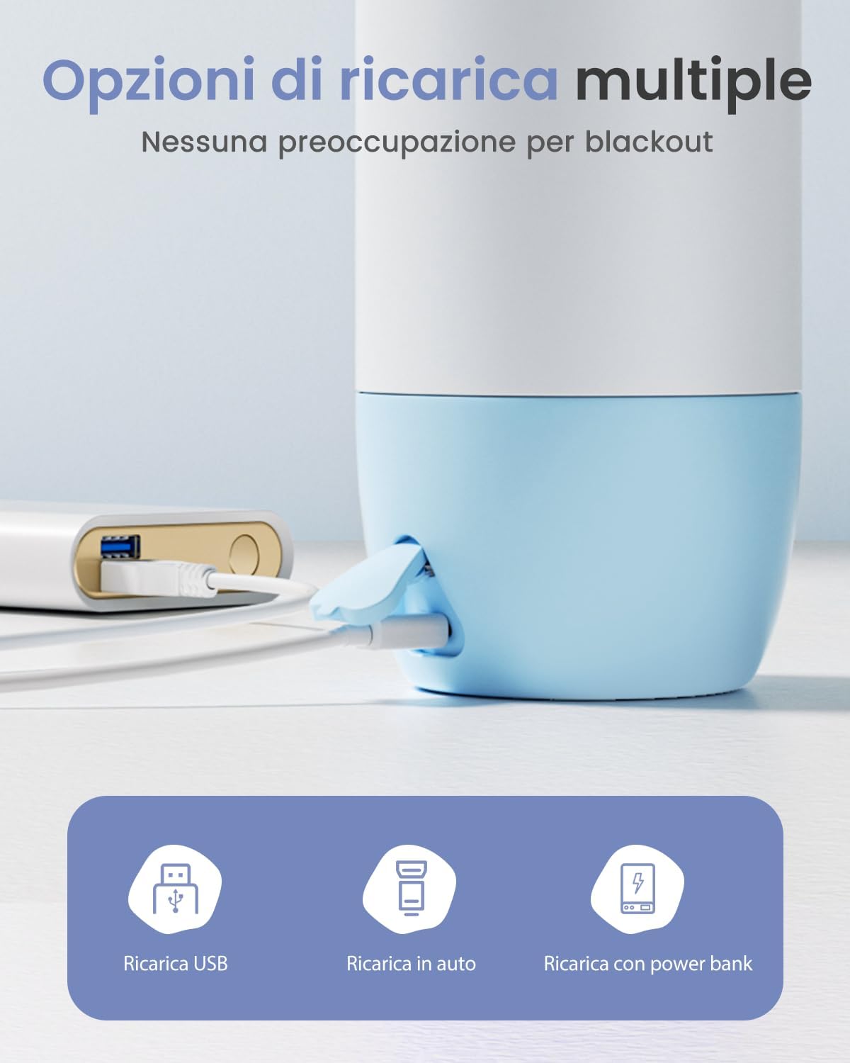 Grownsy Scaldabiberon Portatile Senza Fili 600mL - immagine 4