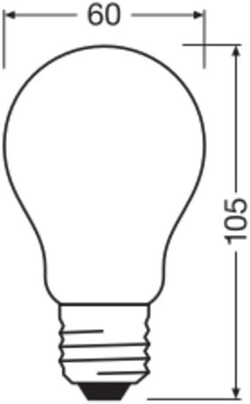 Osram Lampada LED Superstar A60 E27 Dimmerabile, 6-Pack - immagine 4