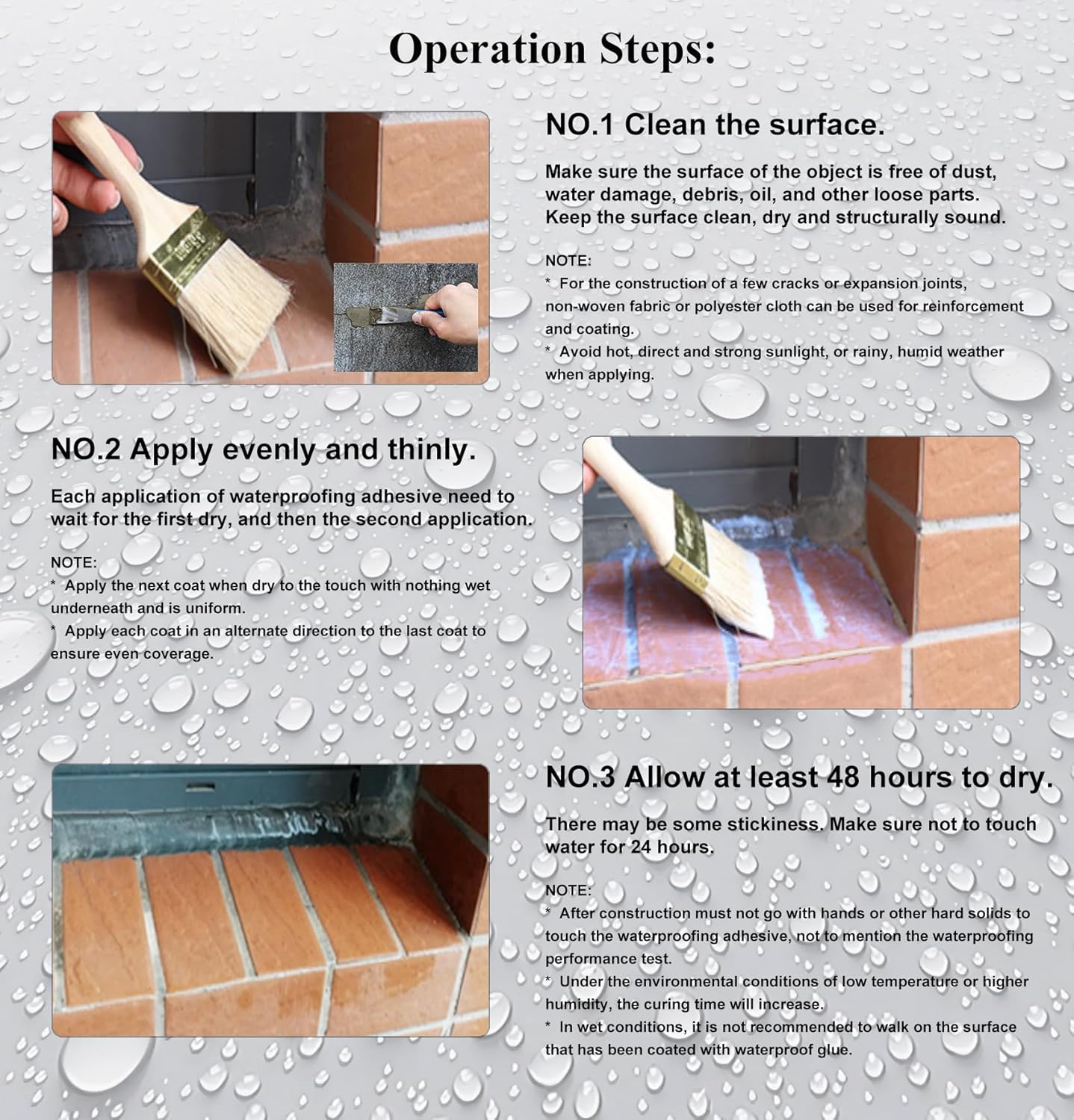 Sigillante Impermeabile Liquido Trasparente - immagine 4