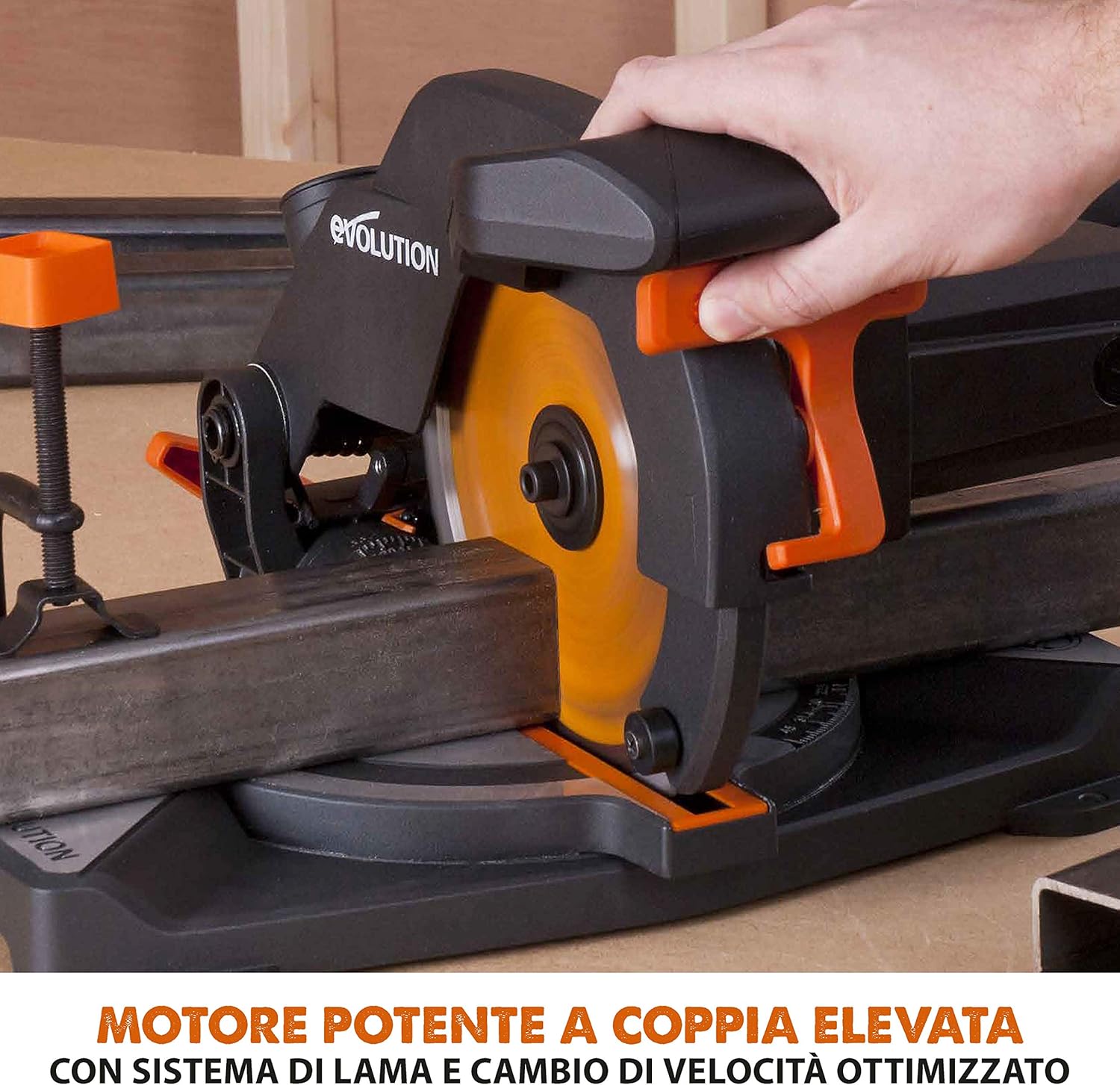 Evolution Power Tools R210Cms - Troncatrice Radiale 210mm - immagine 9