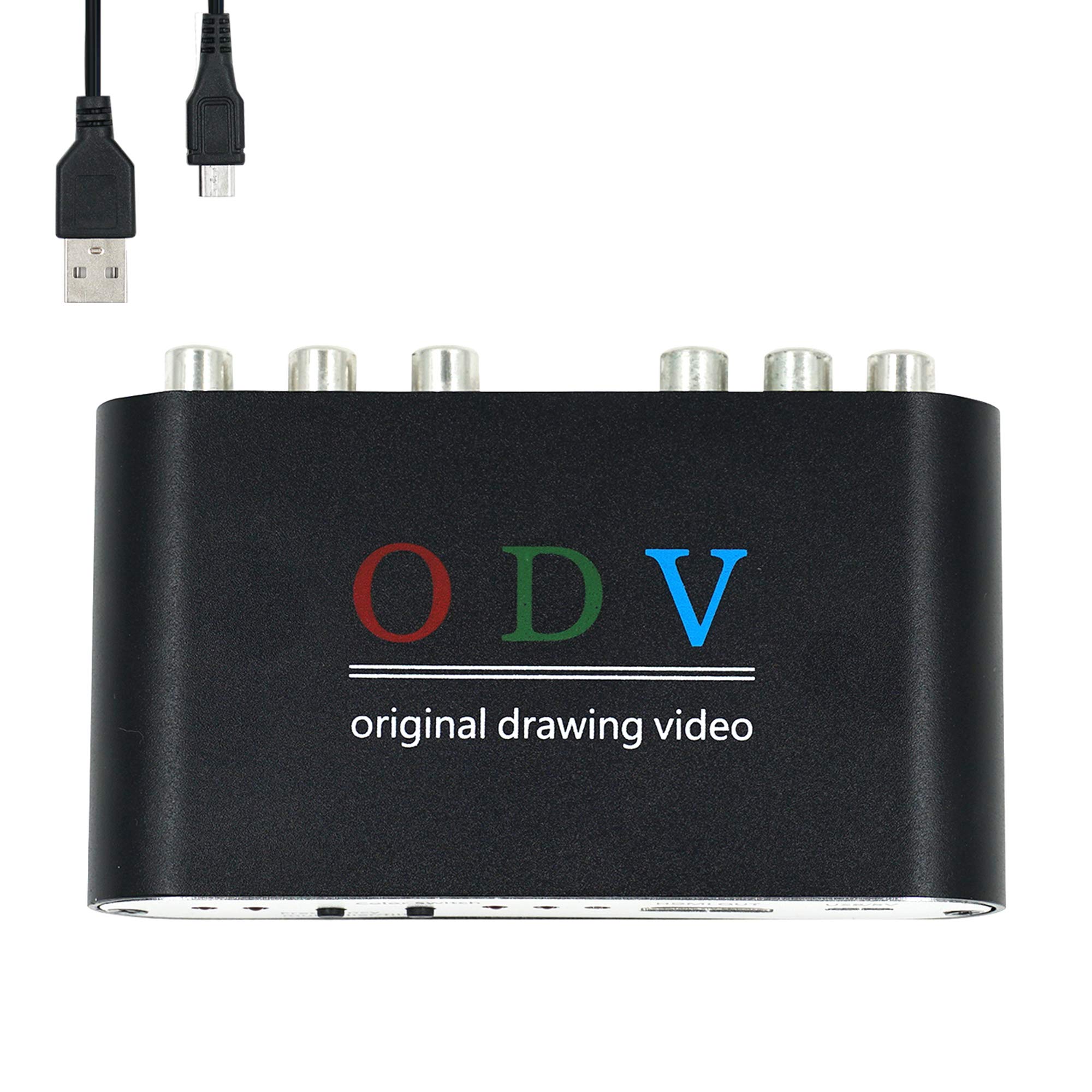 Mcbazel ODV Convertitore RCA/S-Video/YPbPr a HDMI