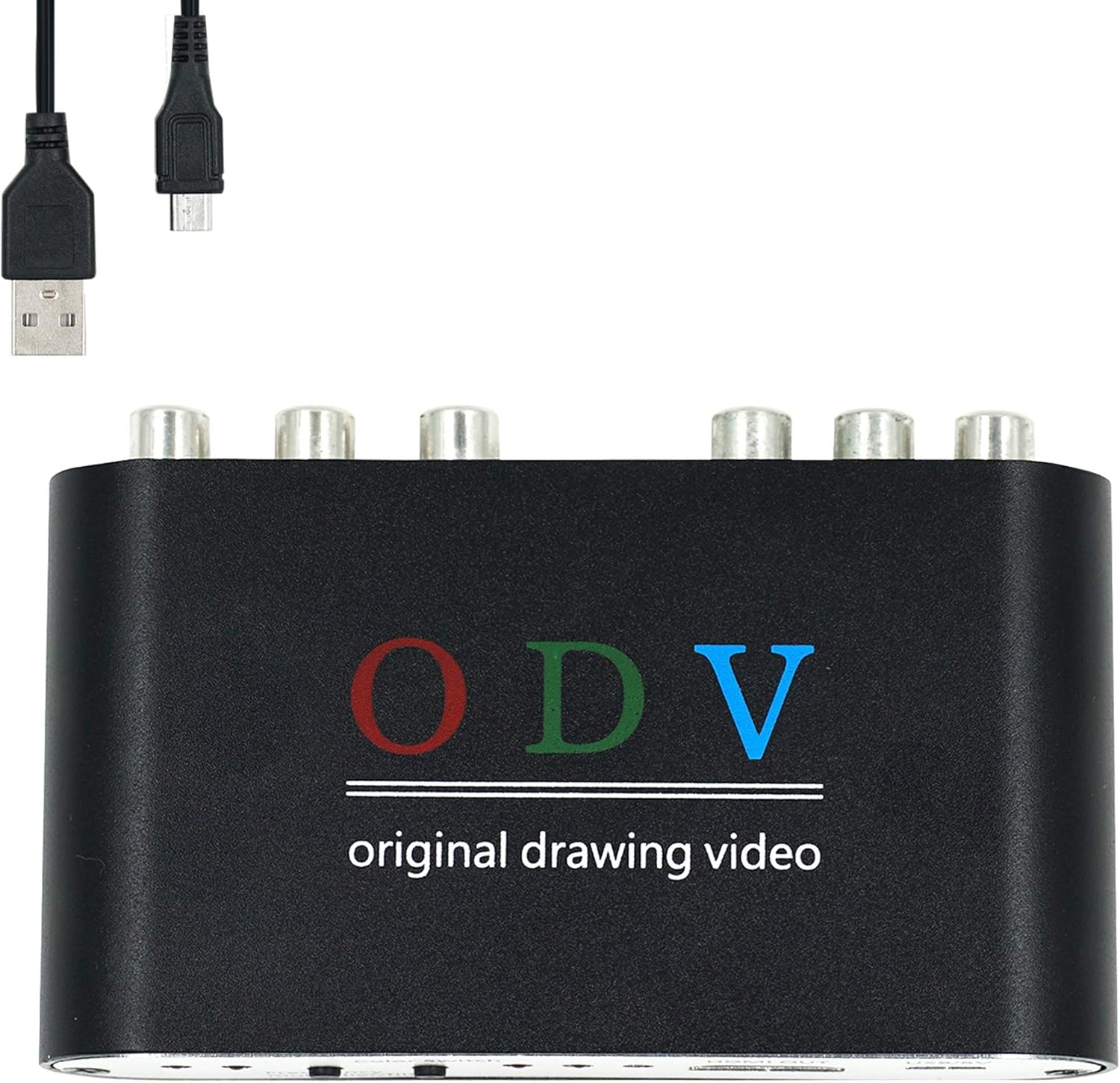 Mcbazel ODV Convertitore RCA/S-Video/YPbPr a HDMI - immagine 1