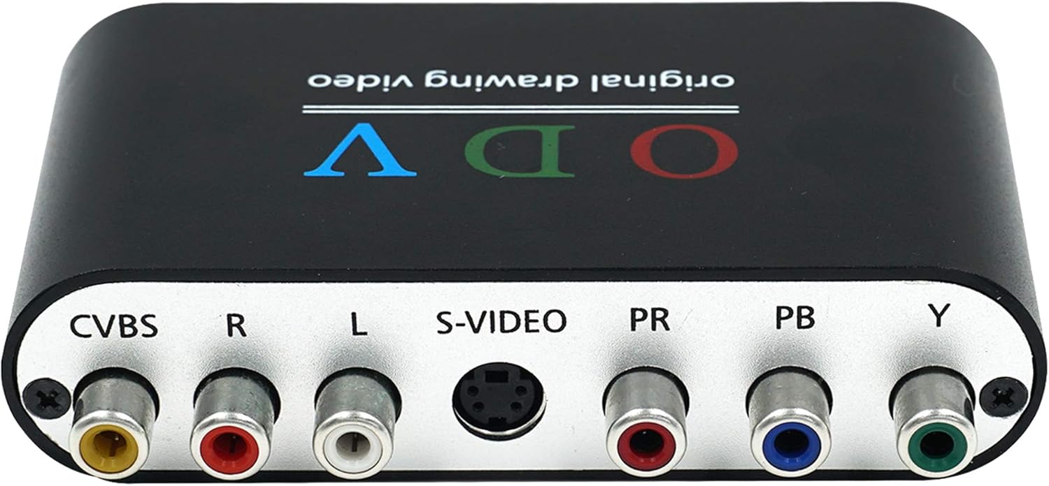 Mcbazel ODV Convertitore RCA/S-Video/YPbPr a HDMI - immagine 3