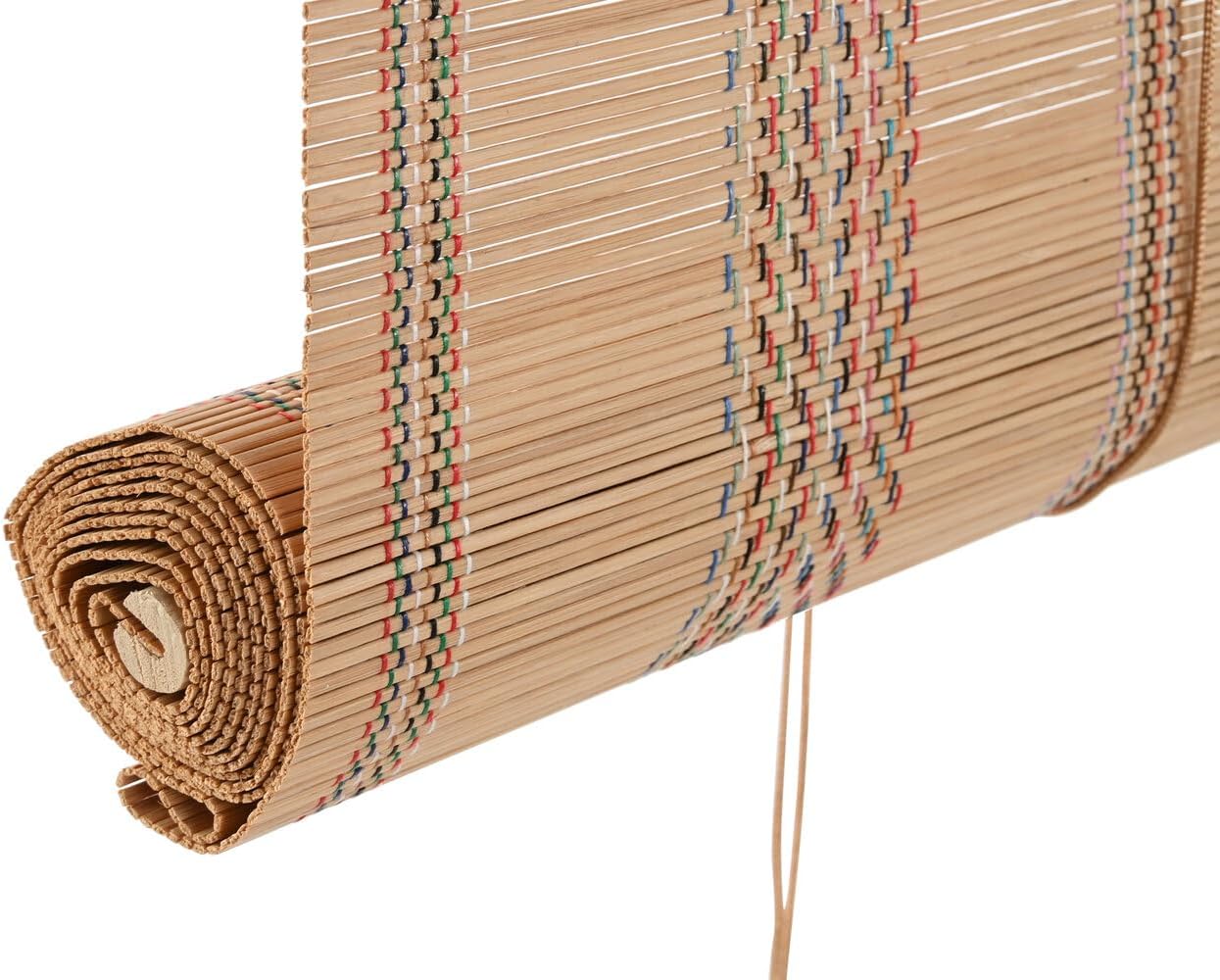 ESTOR BAMBU 120X2X230 ENROLLABLE MULTICOLOR - immagine 3