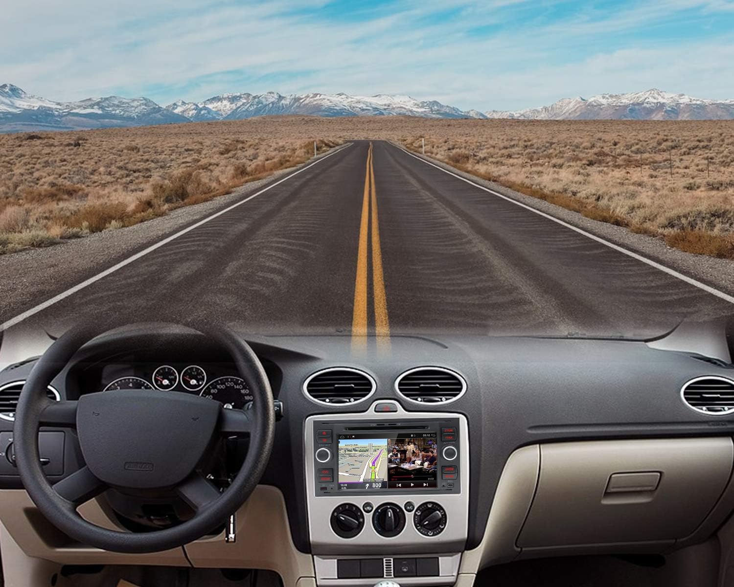 JOYX Autoradio Android 10 Doppio DIN per Ford - immagine 2