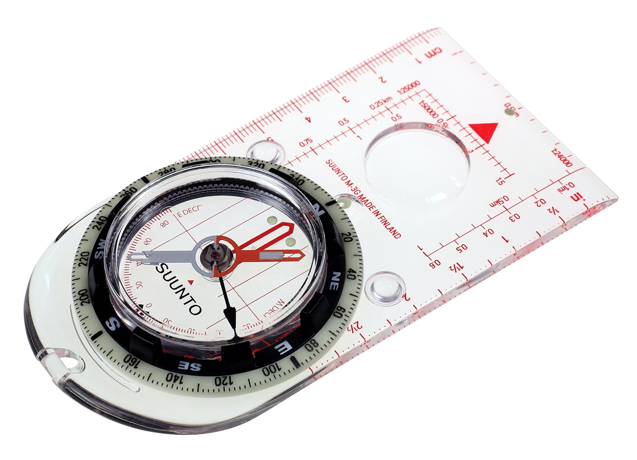 Suunto Compass, Bussola, Emisfero/Taratura