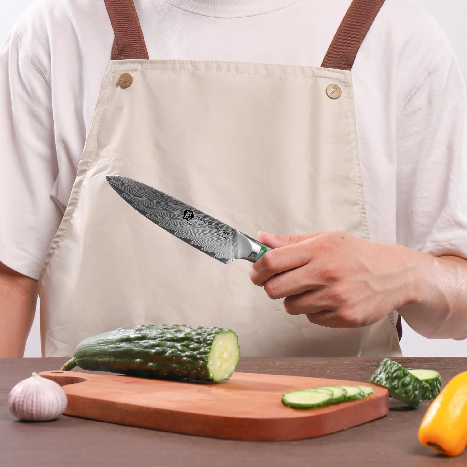 Wildmok Coltello Universale da Cucina Superscharfes 12cm - immagine 7