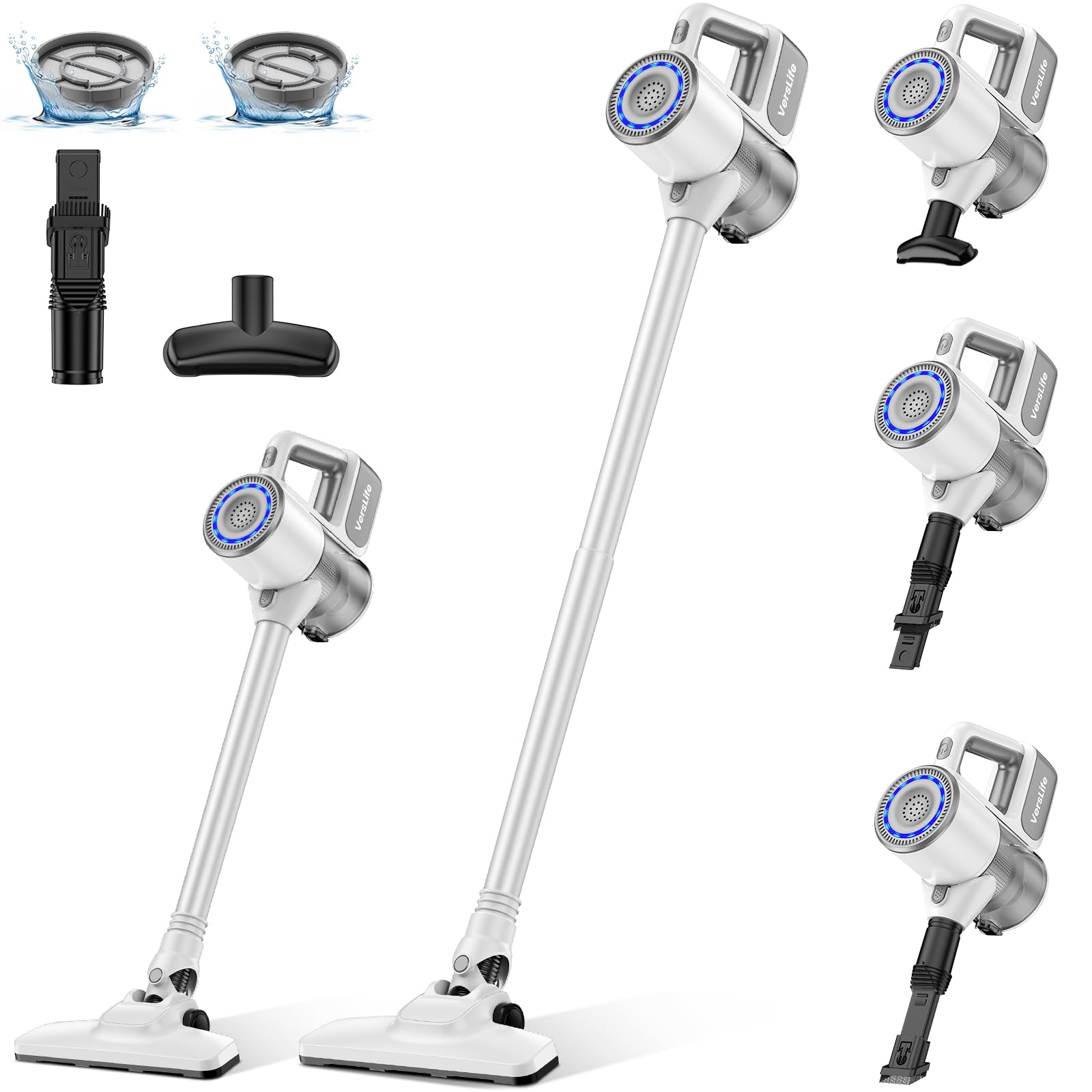 Verslife S6PRO Aspirapolvere Senza Fili 30KPa