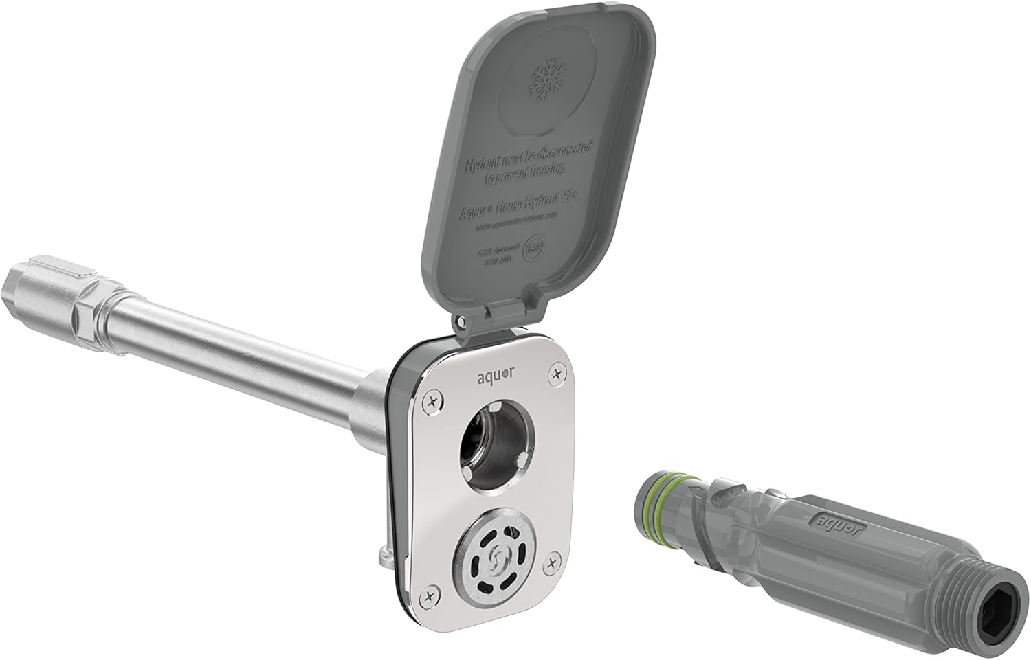 Aquor House Hydrant V2+ - Rubinetto da Giardino 25,4cm - immagine 1