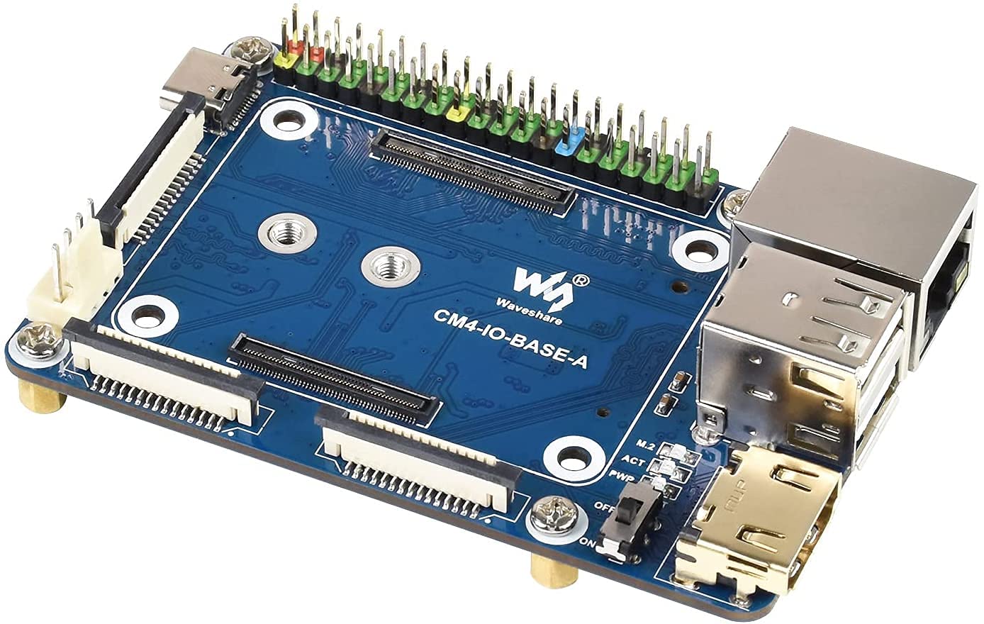 for Raspberry Pi Compute Module 4 IO Board,Mini Base Board (A) Lite ...