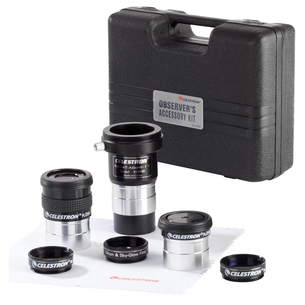 Celestron 94308 Observers Kit accessori, Nero