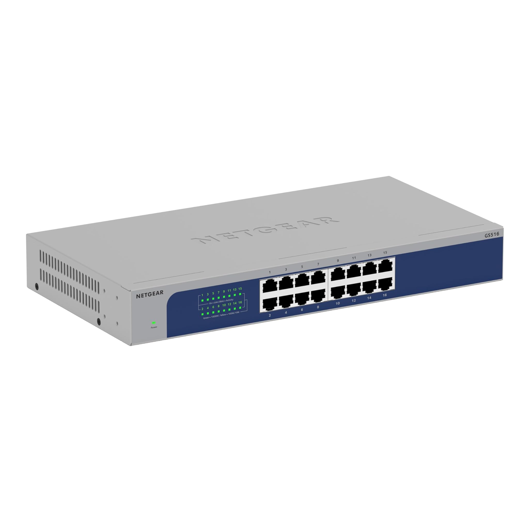 Netgear GS516 - Switch Gigabit Ethernet a 16 Porte