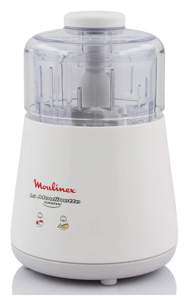 Moulinex DPA141 La Moulinette Tritatutto Elettrico 1000W, Bianco