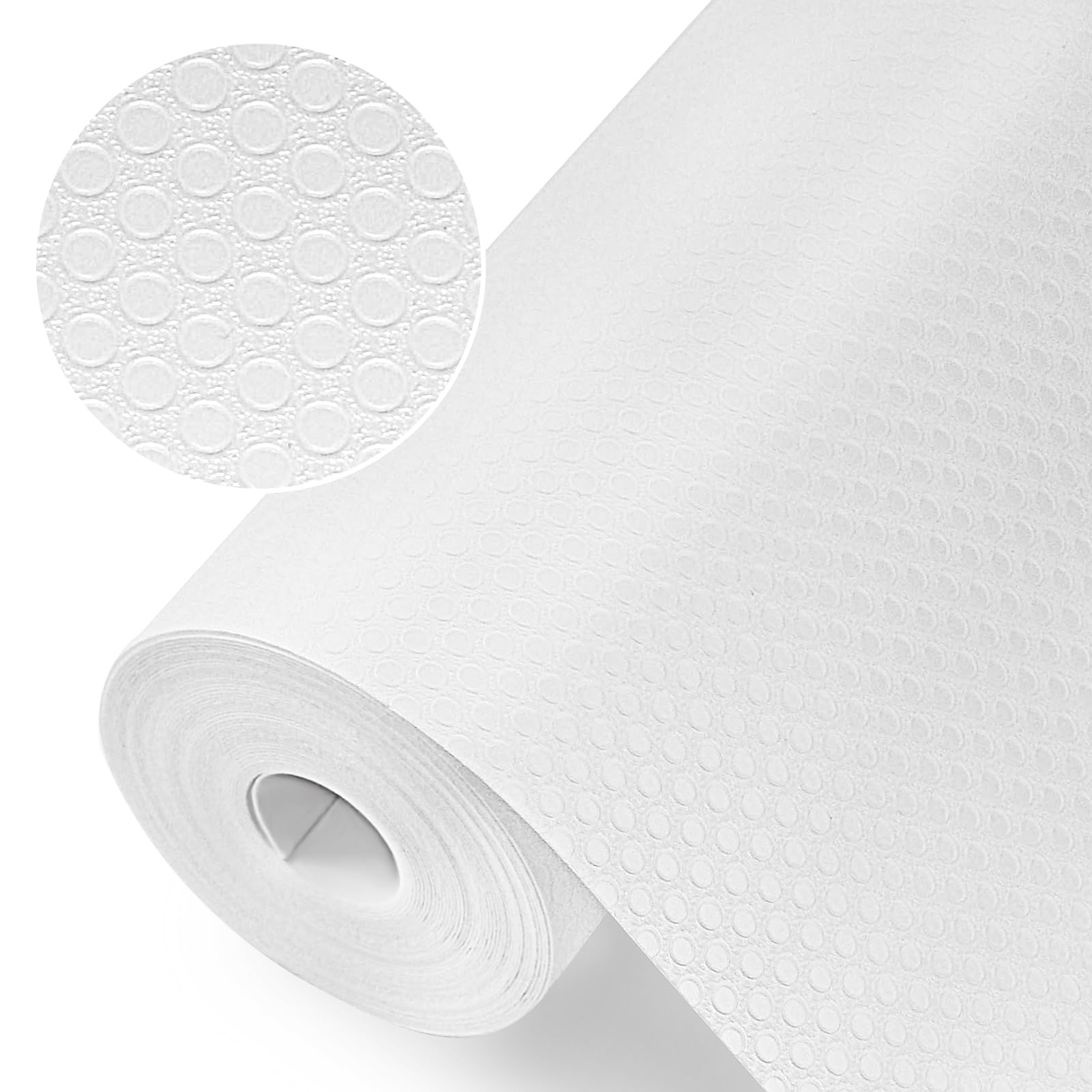 Origuuds Tappetino per Cassetti Non-Adesivo EVA, Bianco