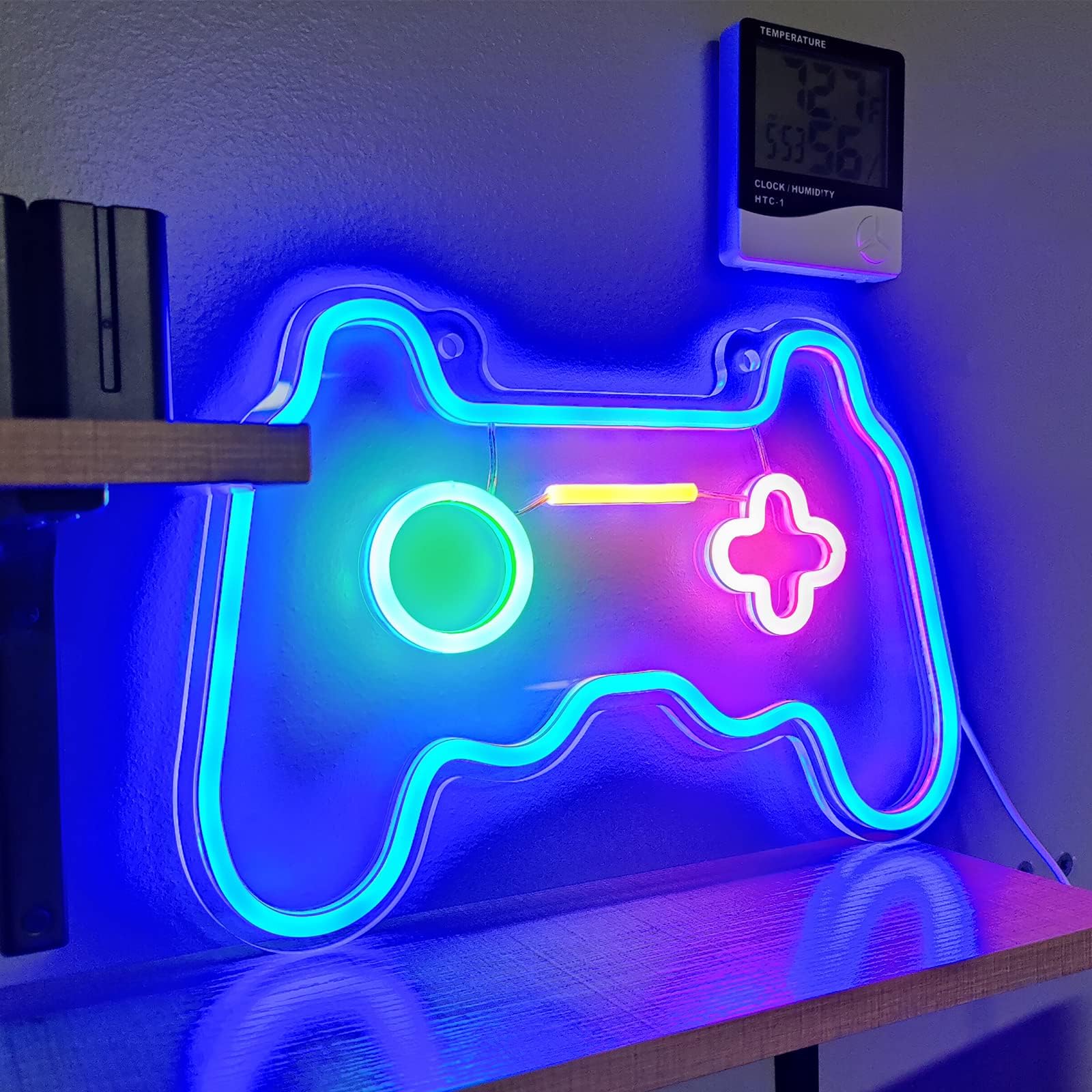 Solidee Gioco Insegne al Neon Led, Blu