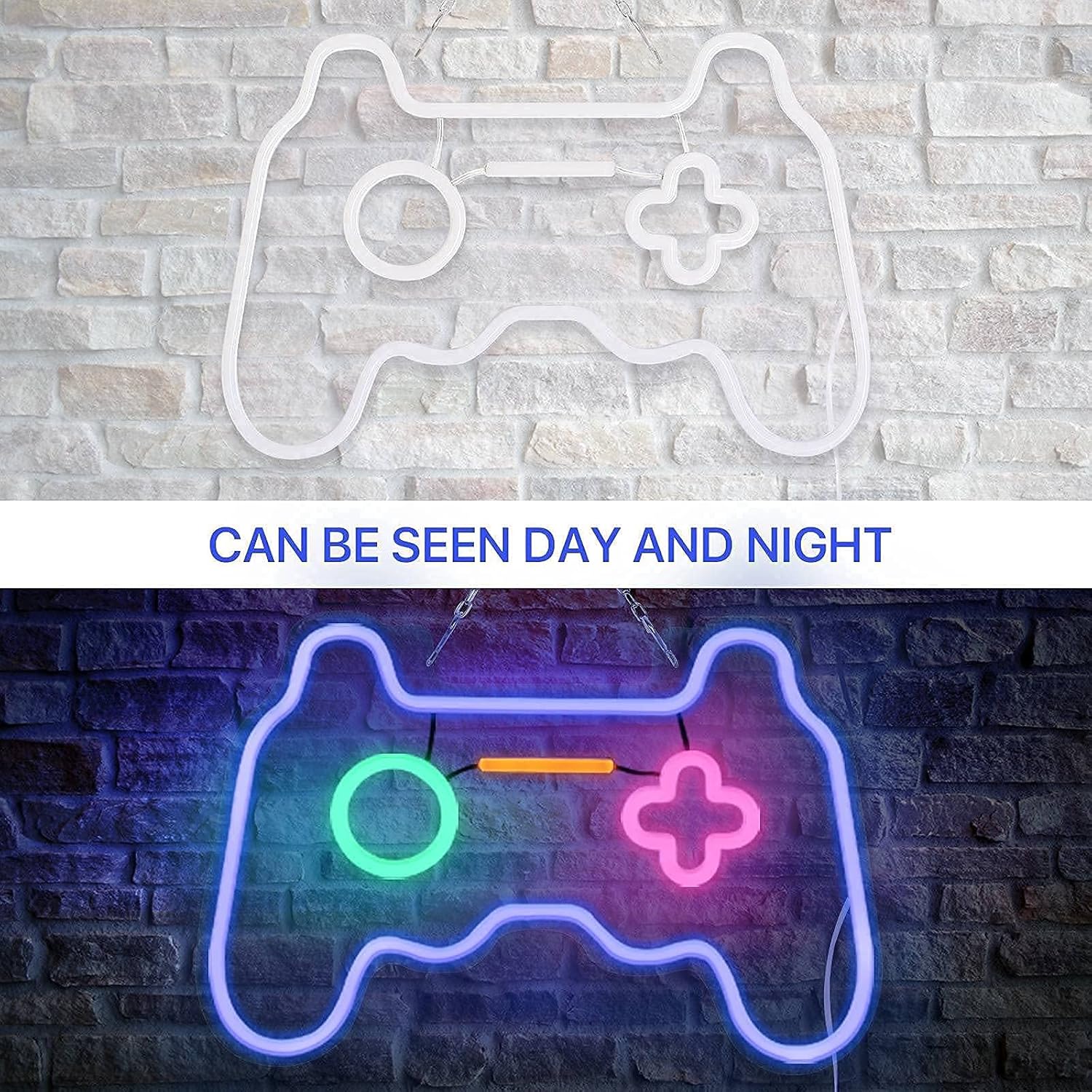 Solidee Gioco Insegne al Neon Led, Blu - immagine 3