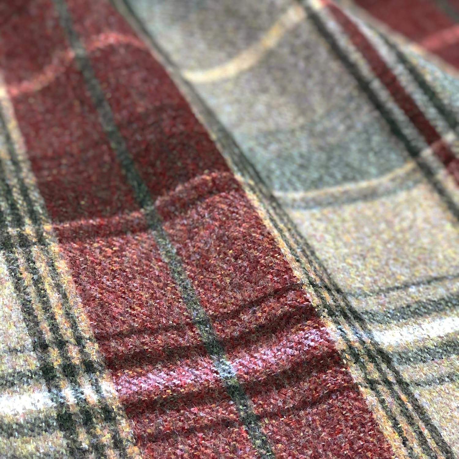 Always4u Tende Oscuranti 100% con Occhielli, Rosso Scuro - immagine 8