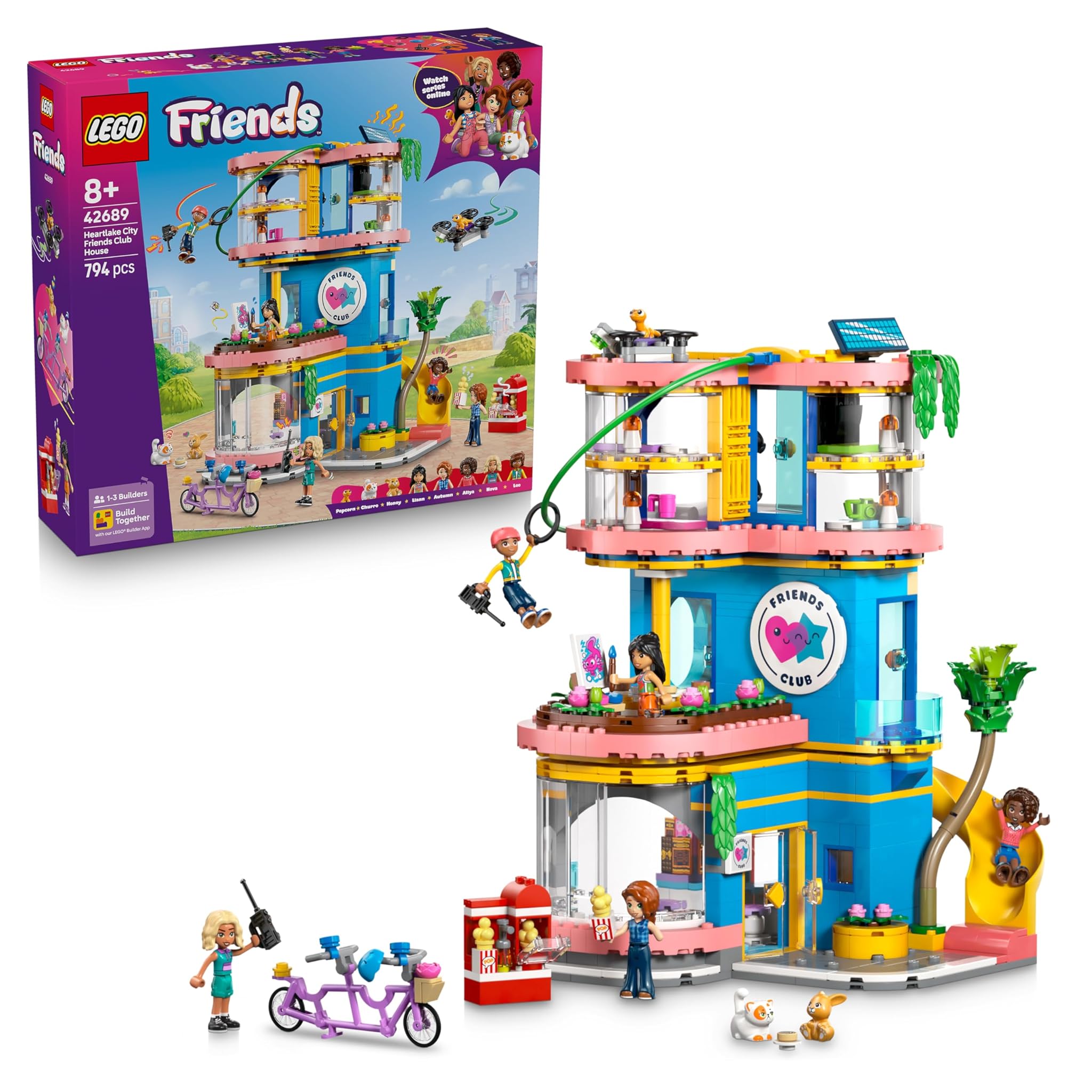 Lego Friends Casa dell'Amicizia di Heartlake City