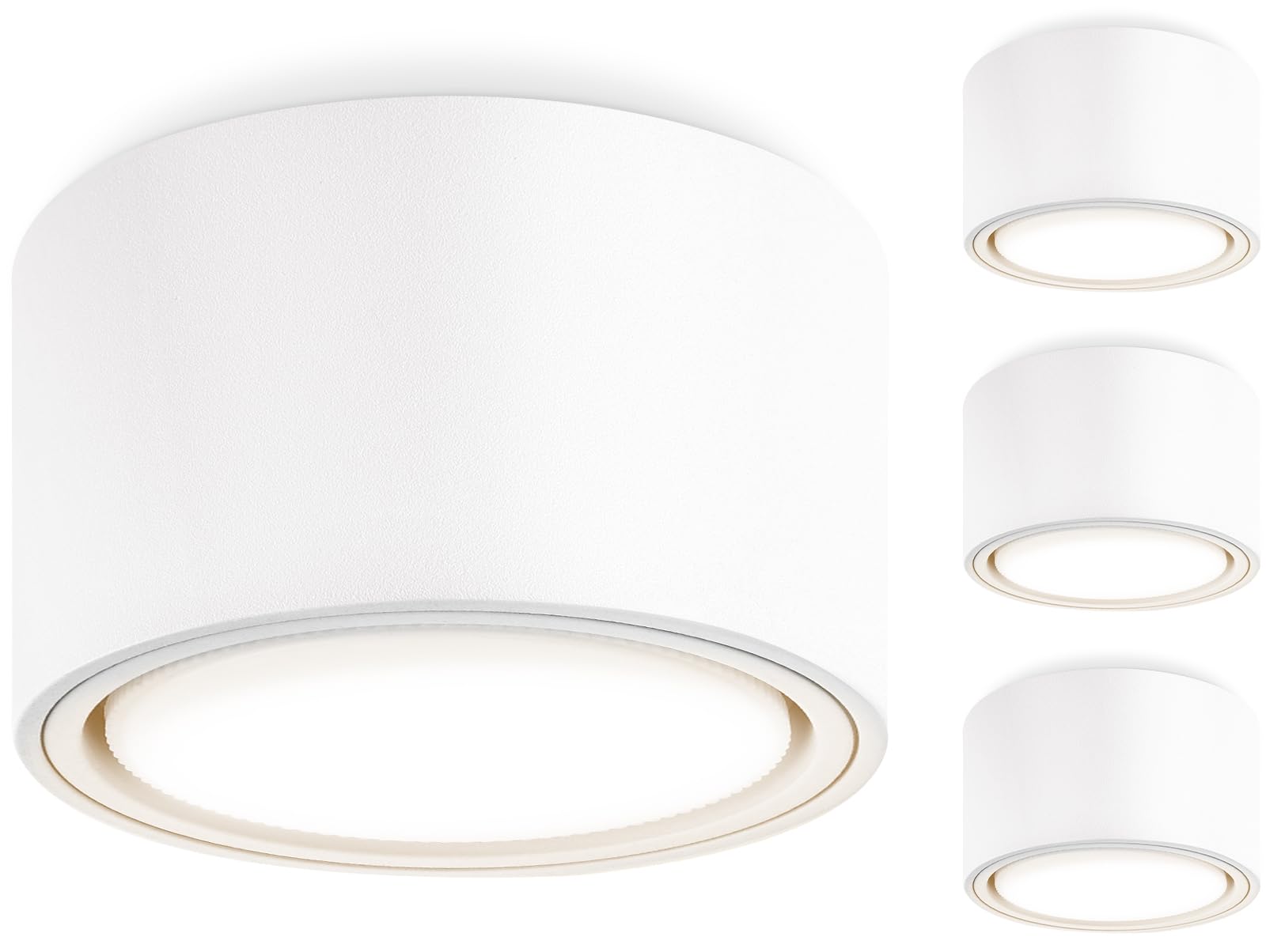 Geyoulux Faretti LED Soffitto 6W 4000K - Set 4