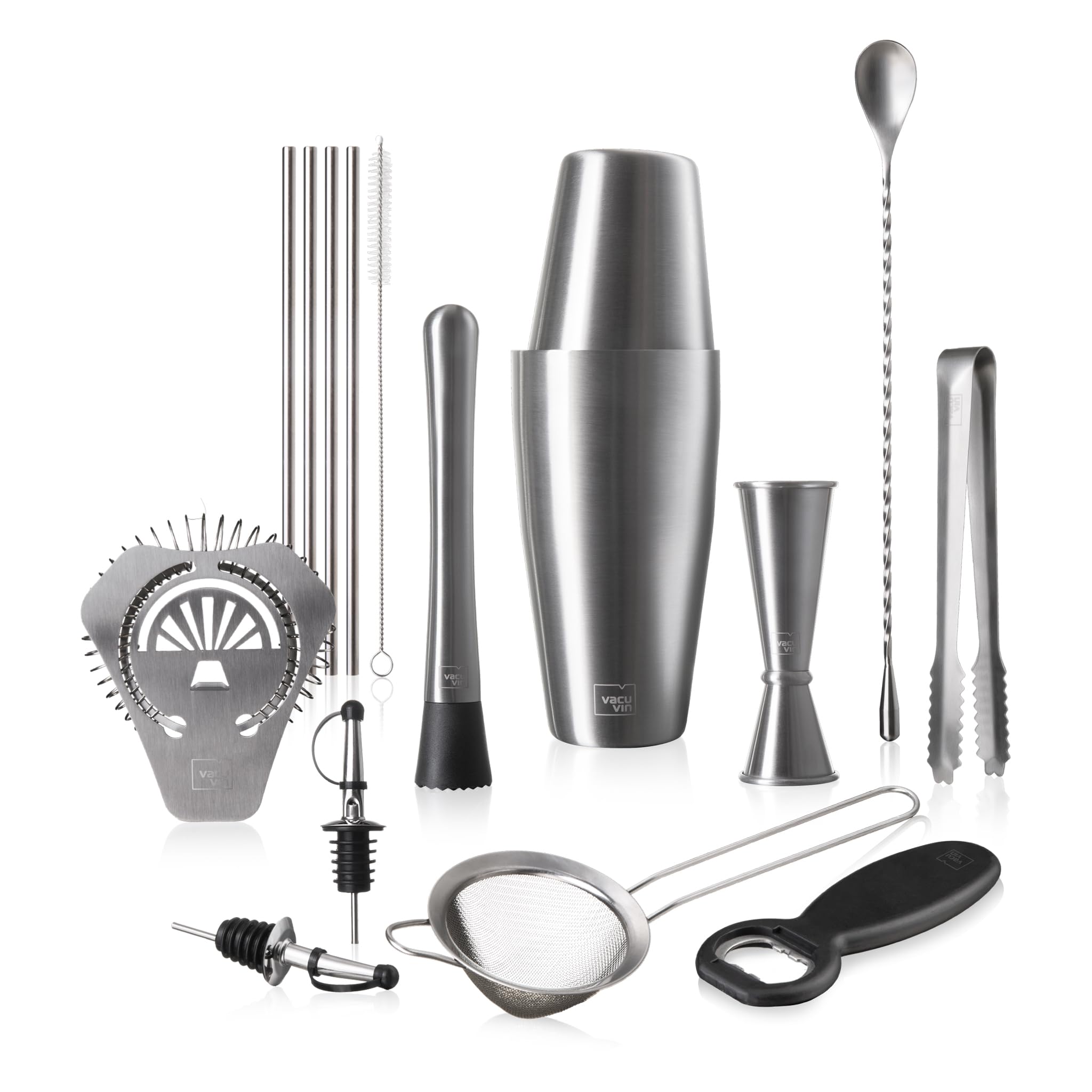 Vacu Vin Set da Cocktail - Kit Barista Mixologist 14 Pezzi
