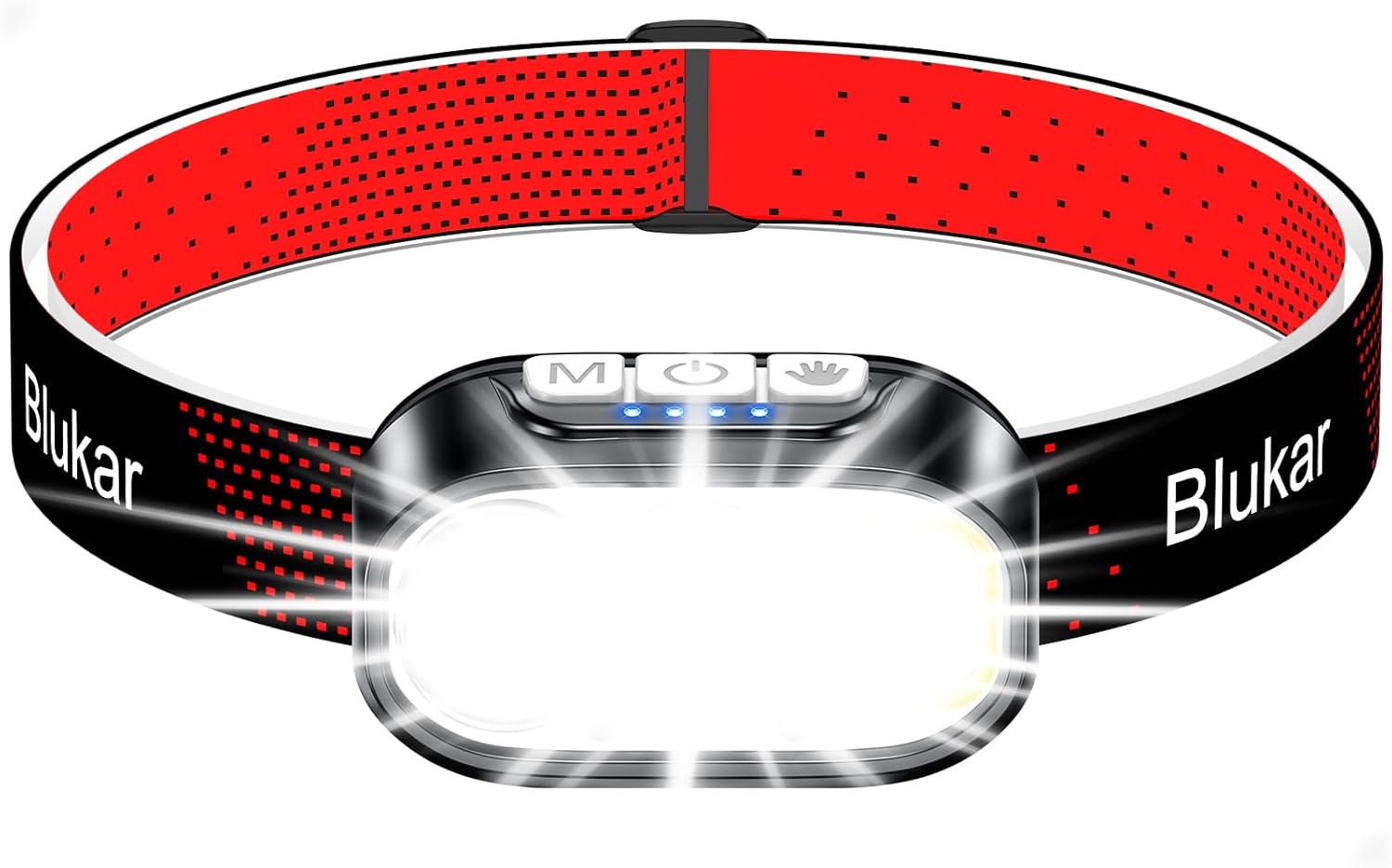 Blukar Torcia Frontale LED Ricaricabile Super Luminosa - immagine 1