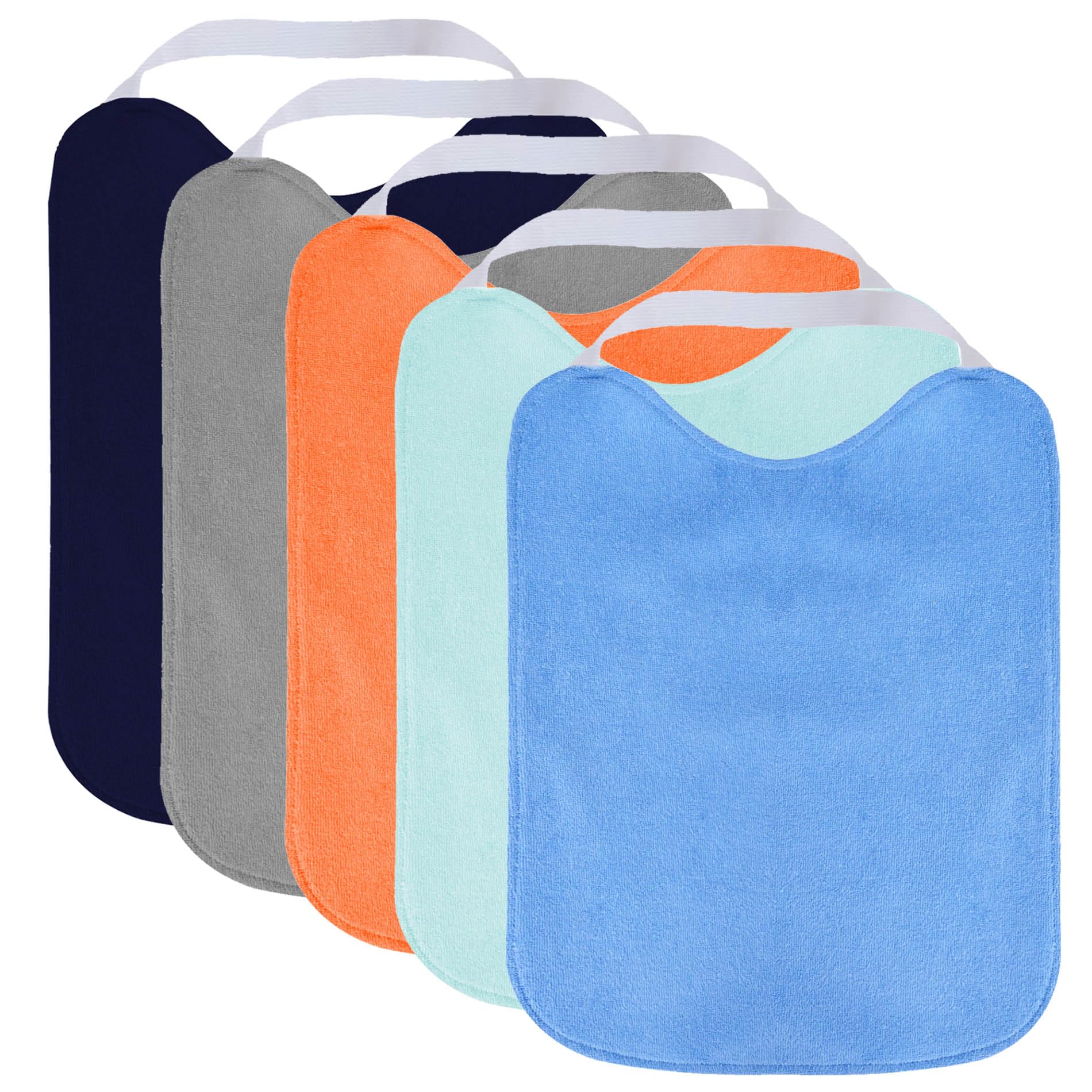 SLOSH Bavaglini Impermeabili con Elastico 0-3 Anni