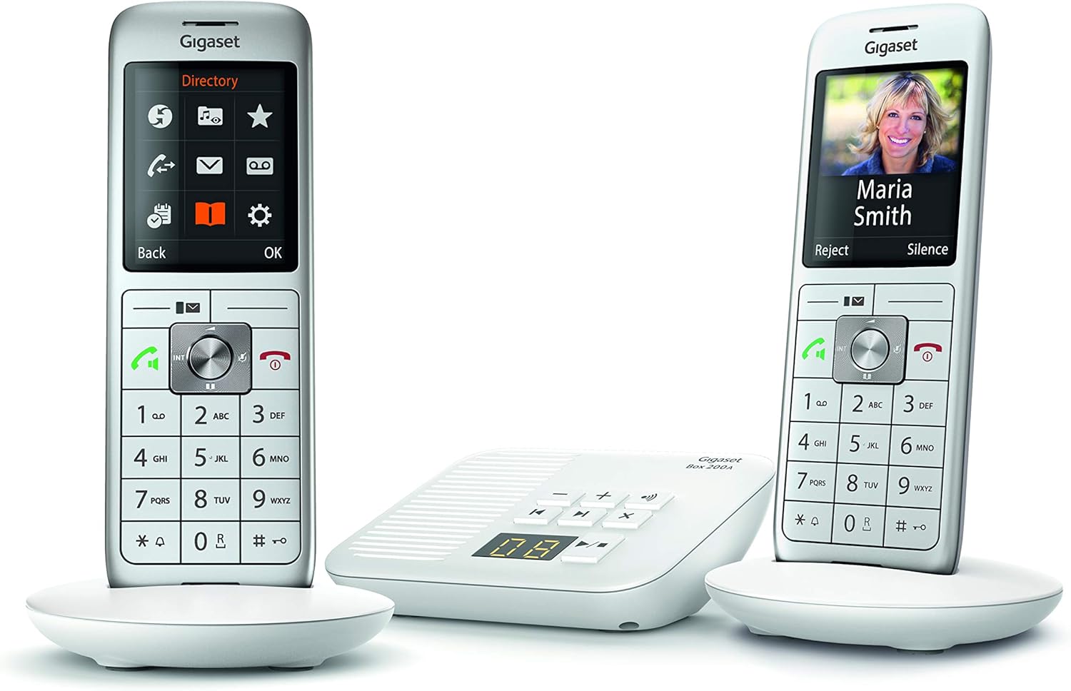 Gigaset CL660A - Telefono Analog/DECT Grigio - immagine 1