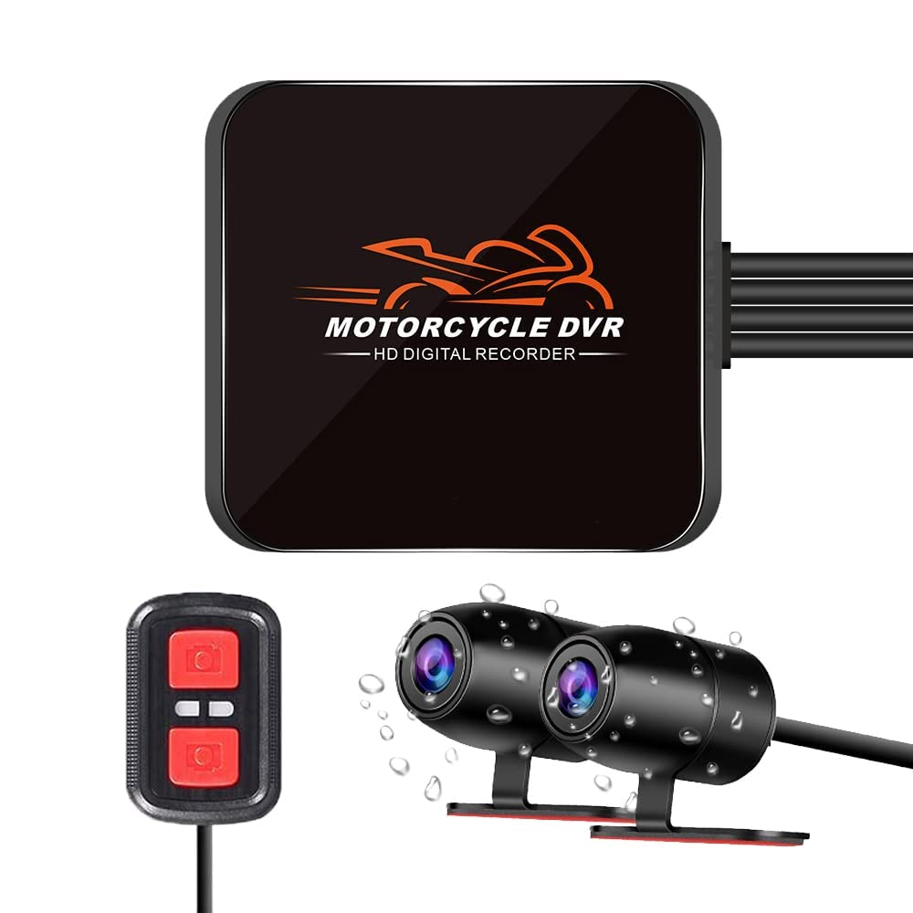 Vsysto Moto Dash Caméra D6L - HD 1080P WiFi