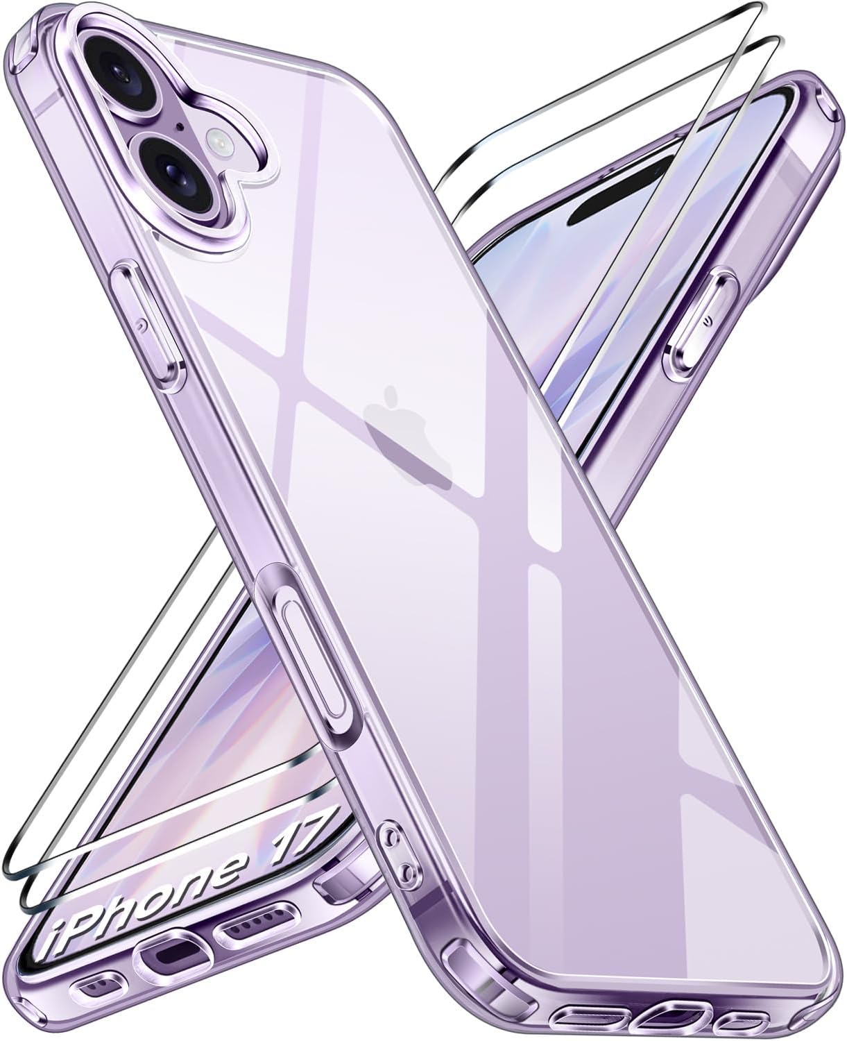 Ivoler Cover Anti Ingiallimento per iPhone 17 6.3 Pollice - immagine 1