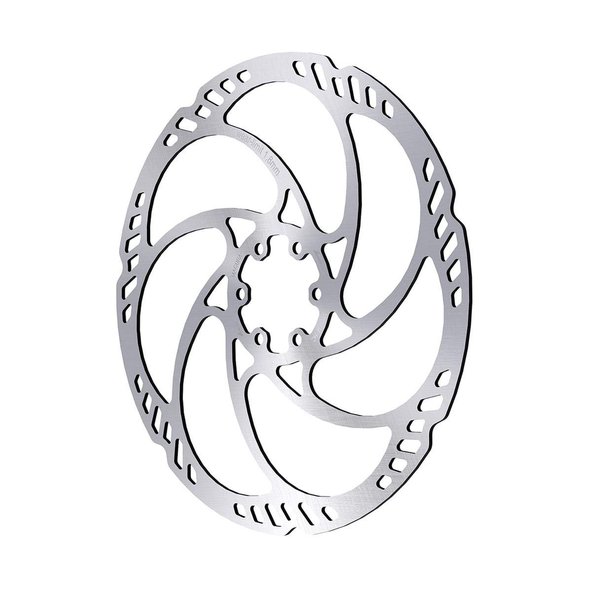 MAGURA - Disco freno per bicicletta Storm HC, Ø 203 mm, 6 fori, 6 viti, colore: argento