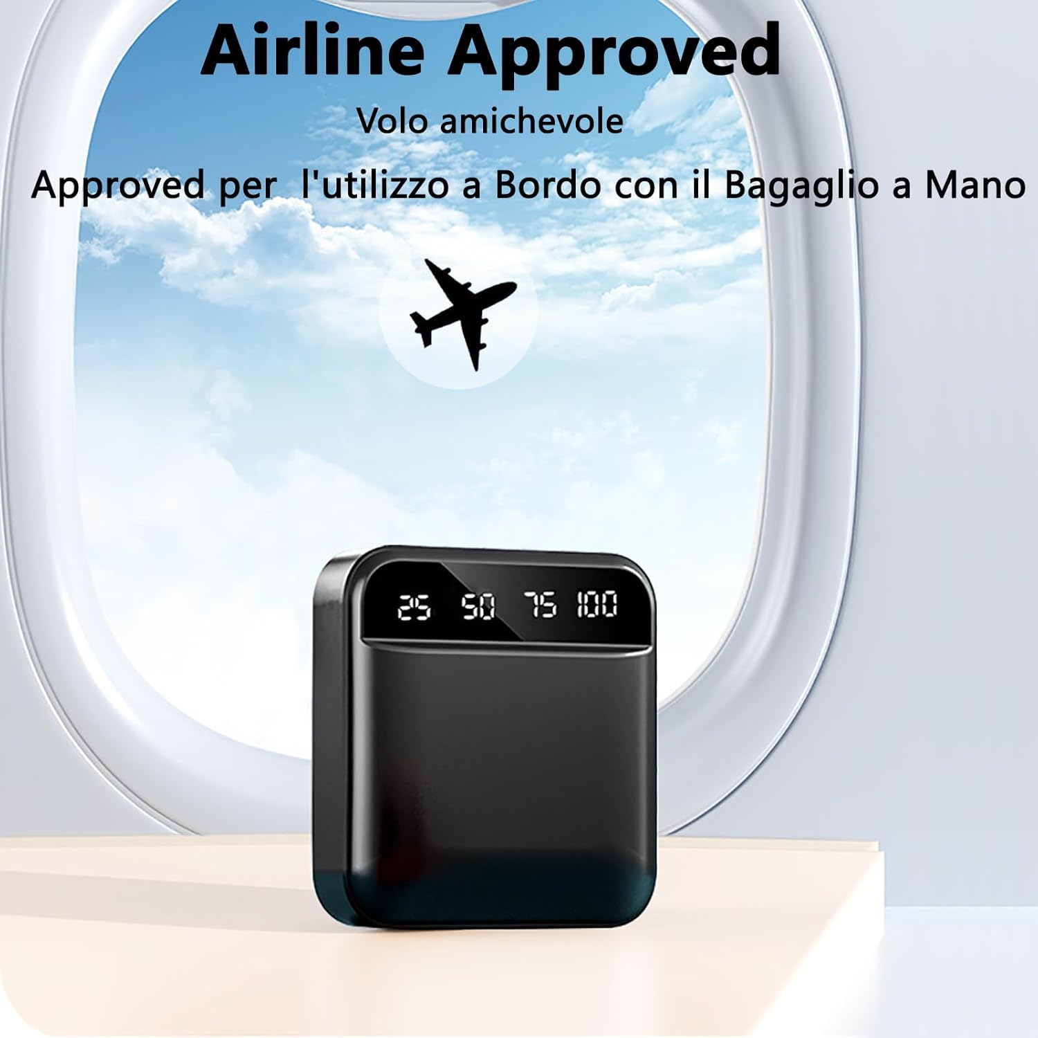 Power Bank 10000mAh Ultra Sottile con Display LCD - immagine 6