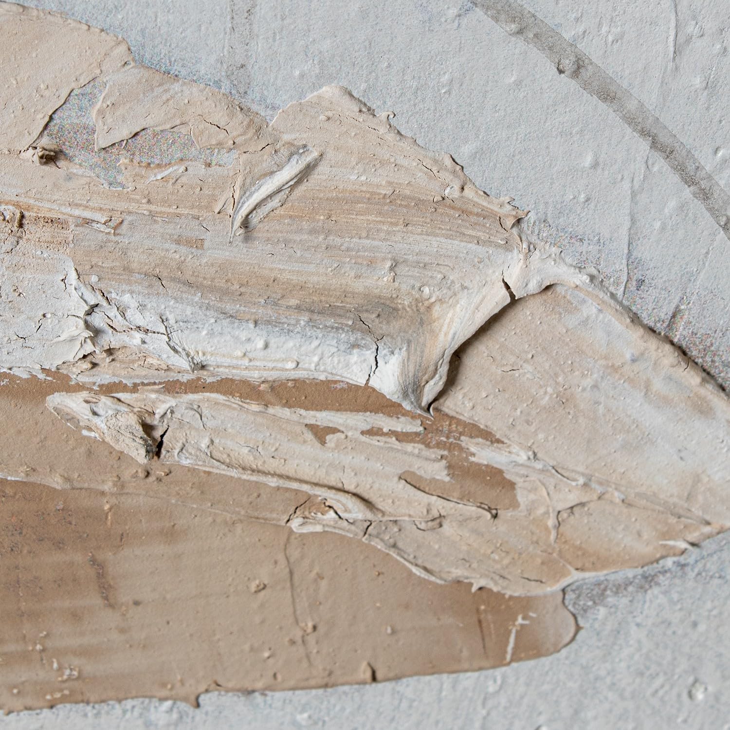 DRW Set 2 Quadri Tela Stampa Fogli e Cornice PS 100x100 cm - immagine 3