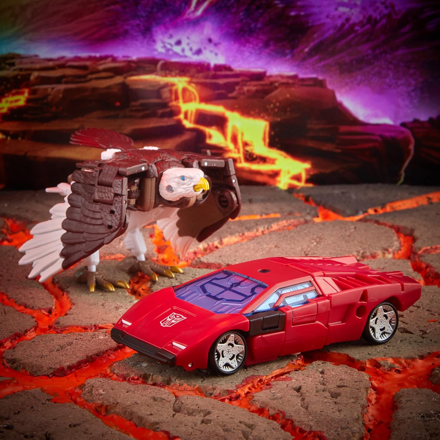 Transformers Generations Kingdom - Sideswipe & Skywarp - immagine 9