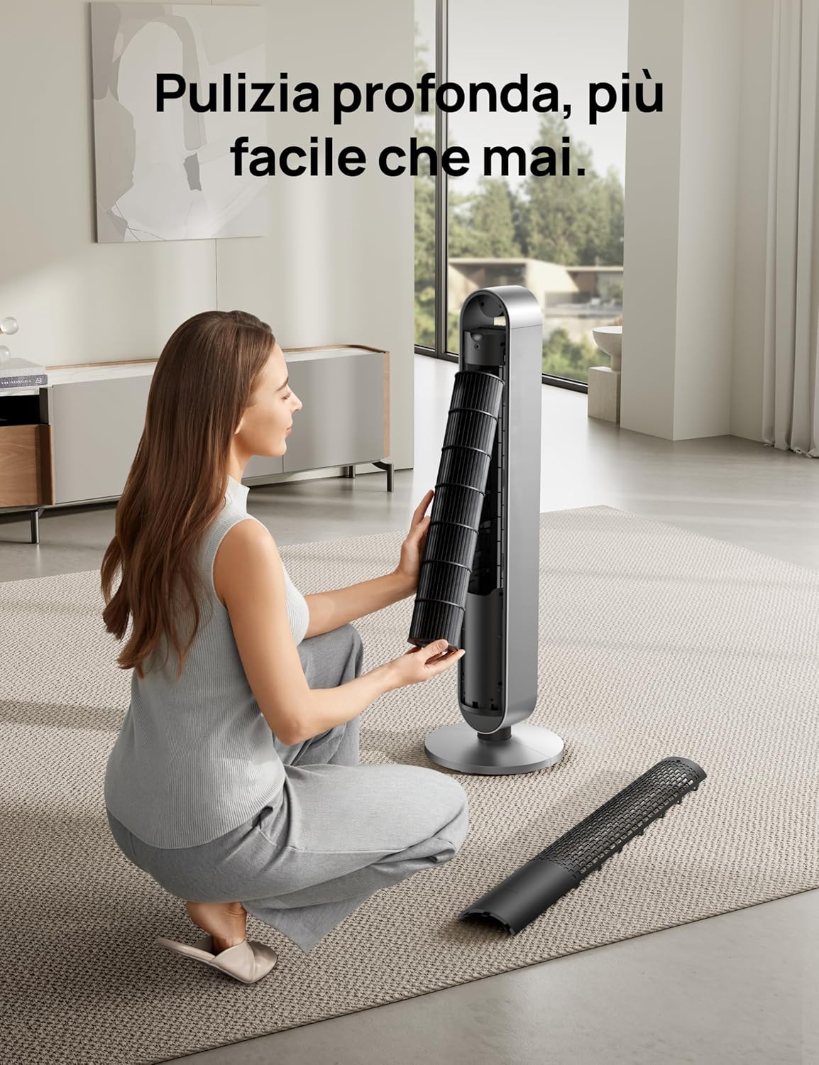 Dreo Ventilatore a Torre 25dB con Telecomando 36W - immagine 6