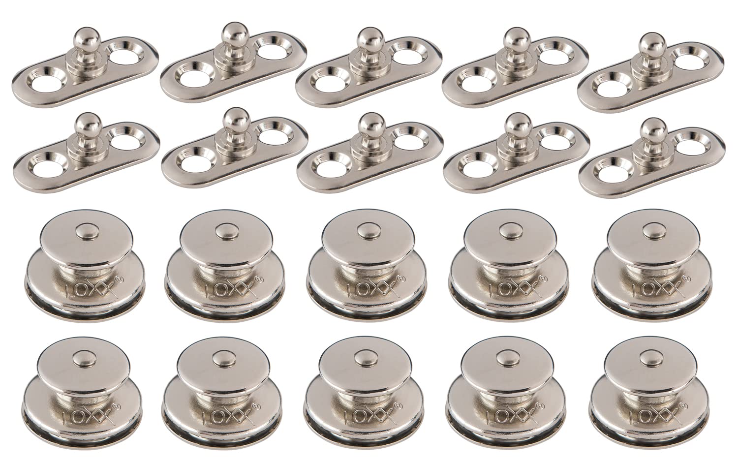 LOXX Set 10 pezzi top + piastre forate