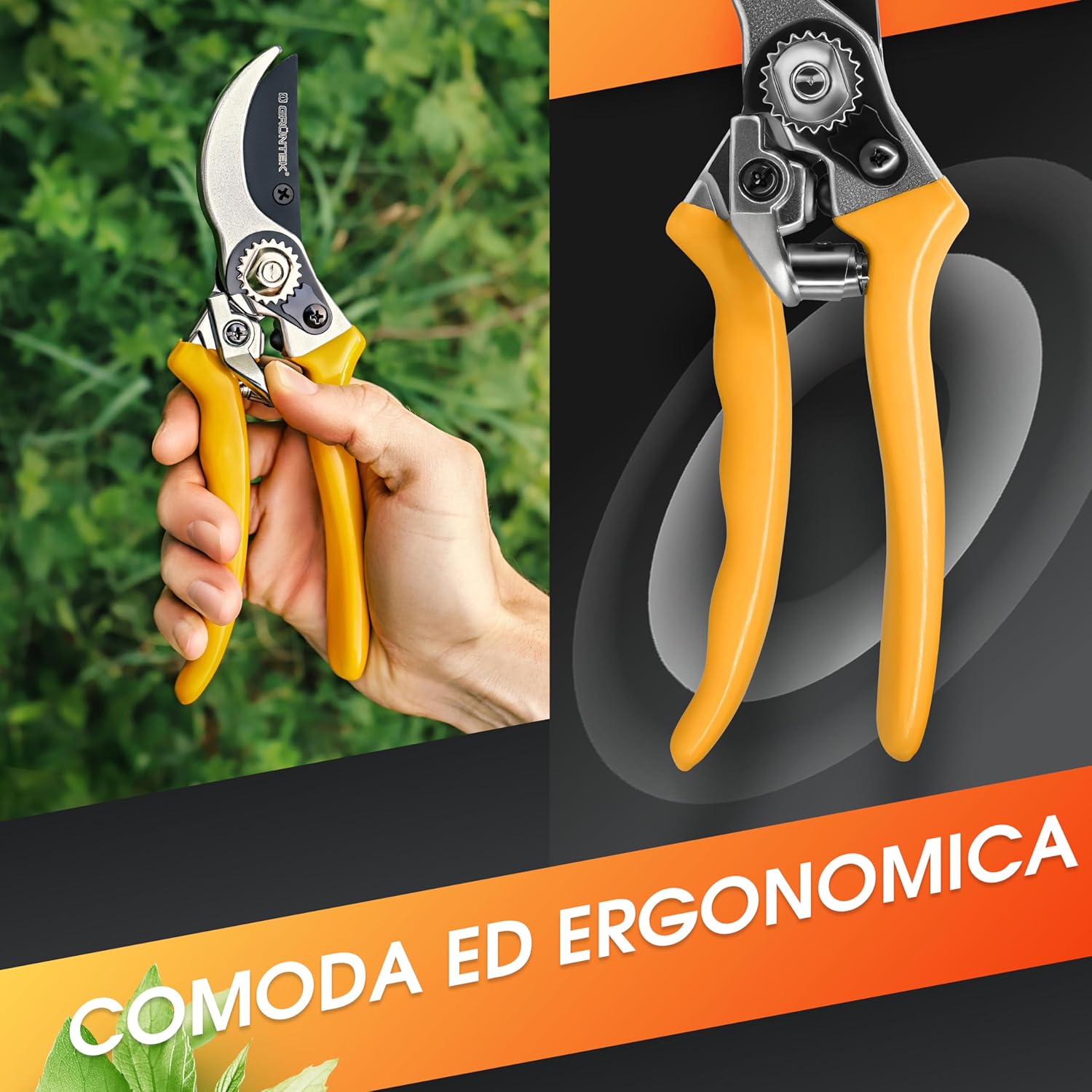 Grüntek Forbici Cesoie da Potatura Professionali Specht - immagine 4